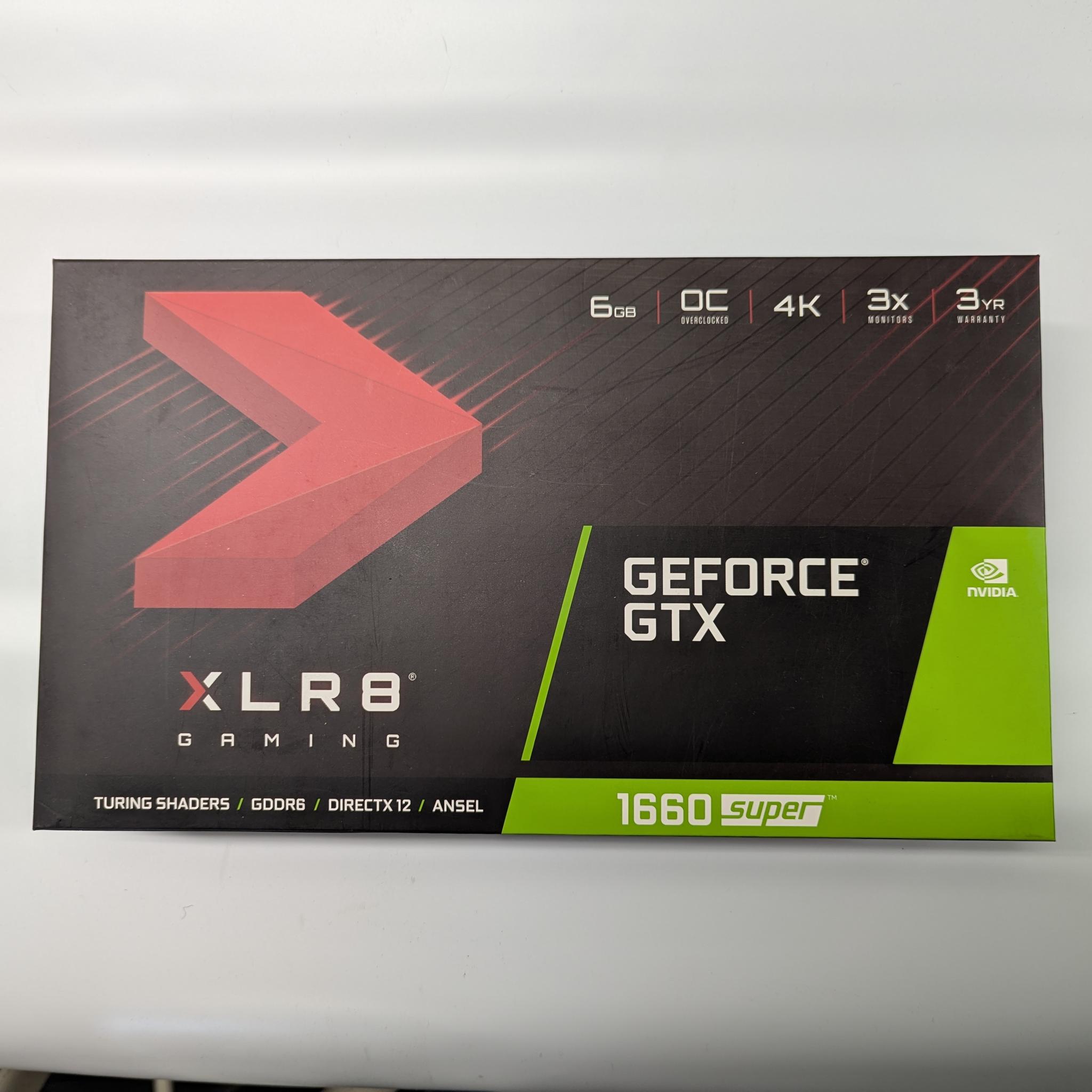 PNY NVIDIA GeForce GTX 1660 SUPER 6GB Single Fan