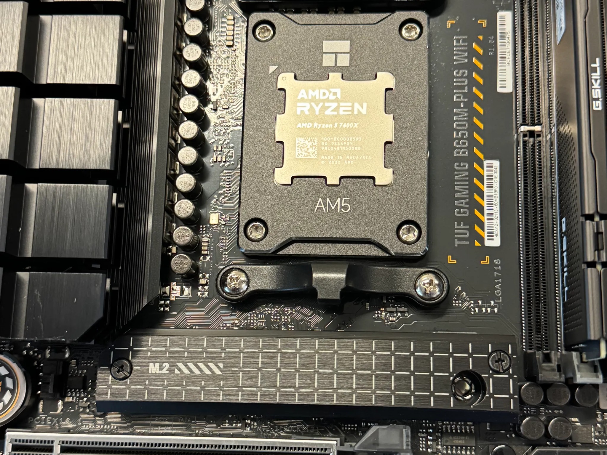 AM5 'ALL NEW PARTS' PC with AMD RYZEN 5 7600X & ARC B580 12GB