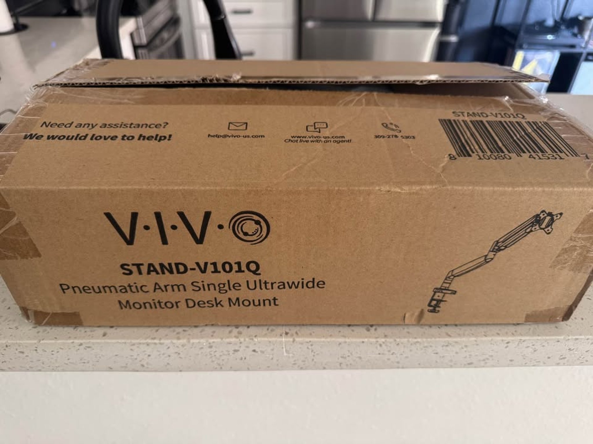 VIVO Single Monitor Arm