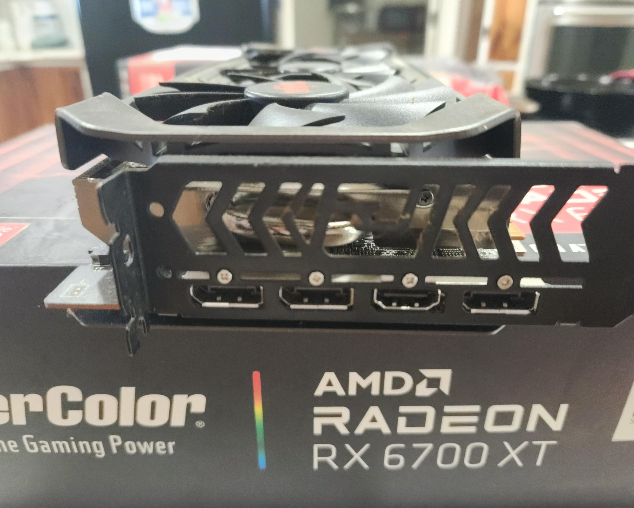 PowerColor Red Devil AMD Radeon RX 6700 XT 12gb triple fan