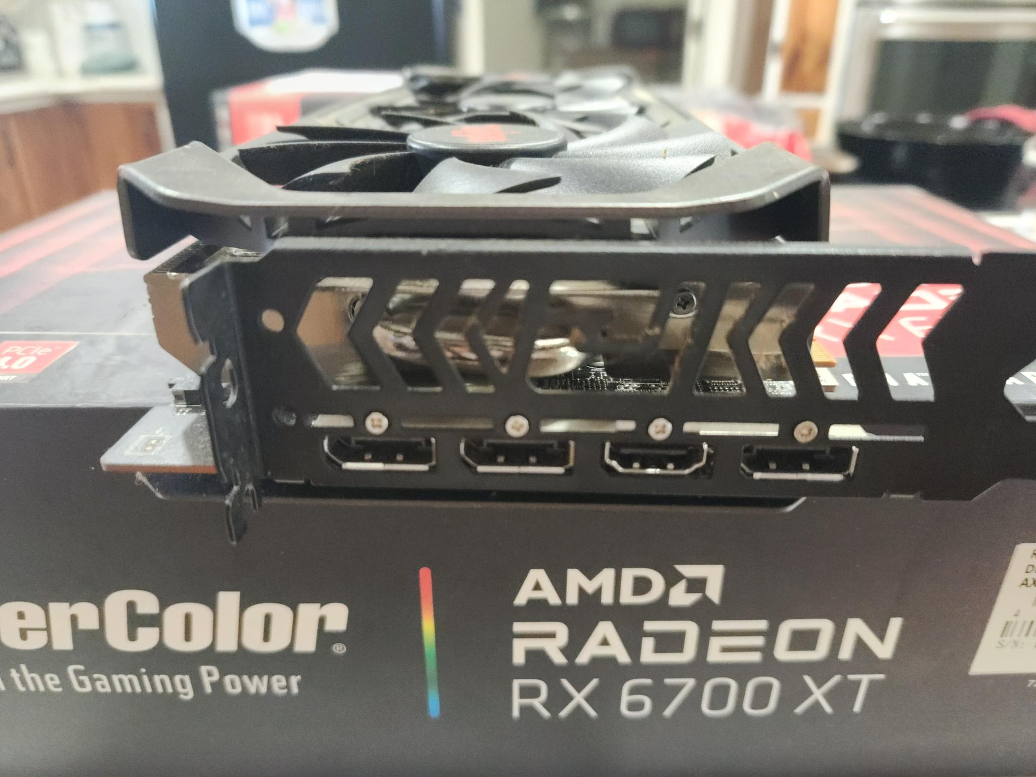 PowerColor Red Devil AMD Radeon RX 6700 XT 12gb triple fan