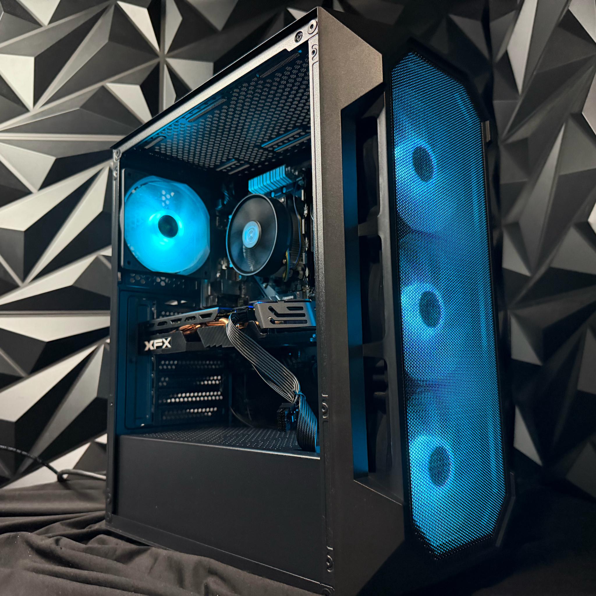 💅🔥 THE BUDGET BADDIE 🔥💅 Ryzen 5 2600| RX 580 8GB 16 GB DDR4| 512GB NVMe|650W PSU