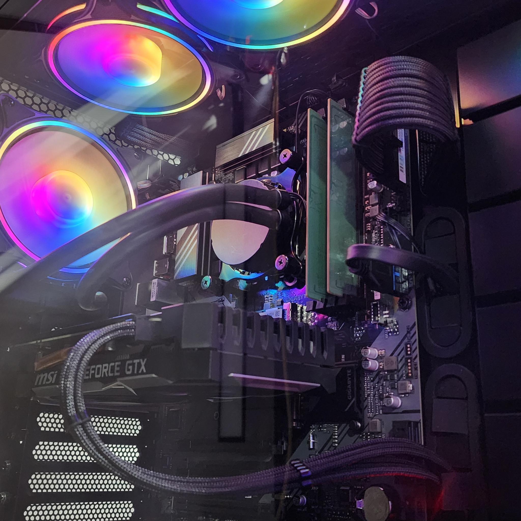 Gaming PC i5-12600KF 16GB RAM 500GB SSD GTX 1660 Ti 6GB Windows 11 Computer
