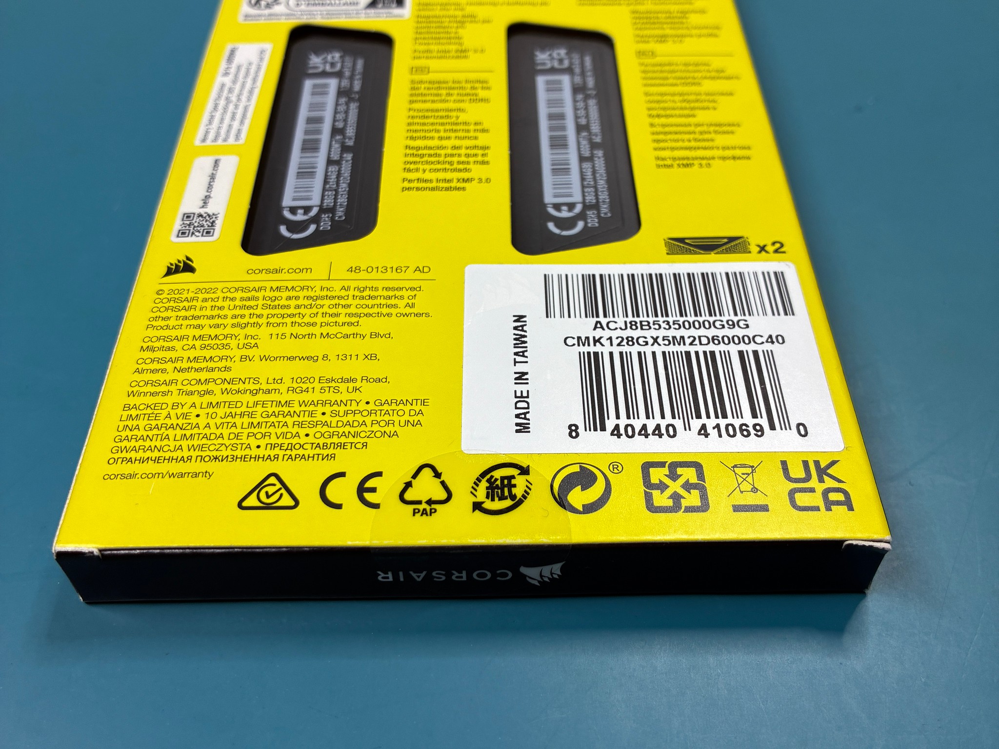 Corsair Vengeance DDR5 128GB kit (Memory)