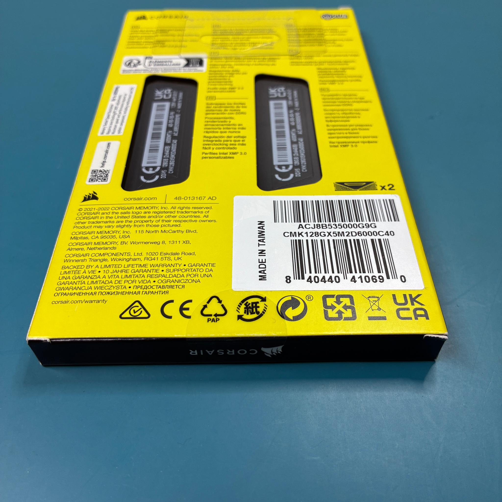 Corsair Vengeance DDR5 128GB kit (Memory)