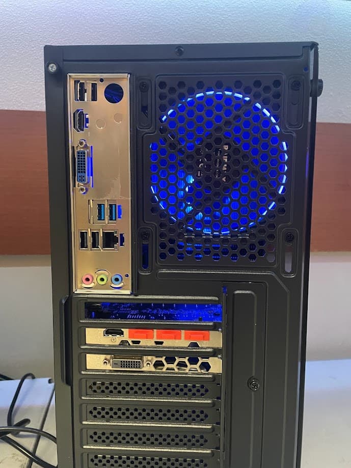 POWER Gaming Desktop PC Intel i5 Quad 16 GB SSD RX 470 4GB HDMI WIN 10 PRO