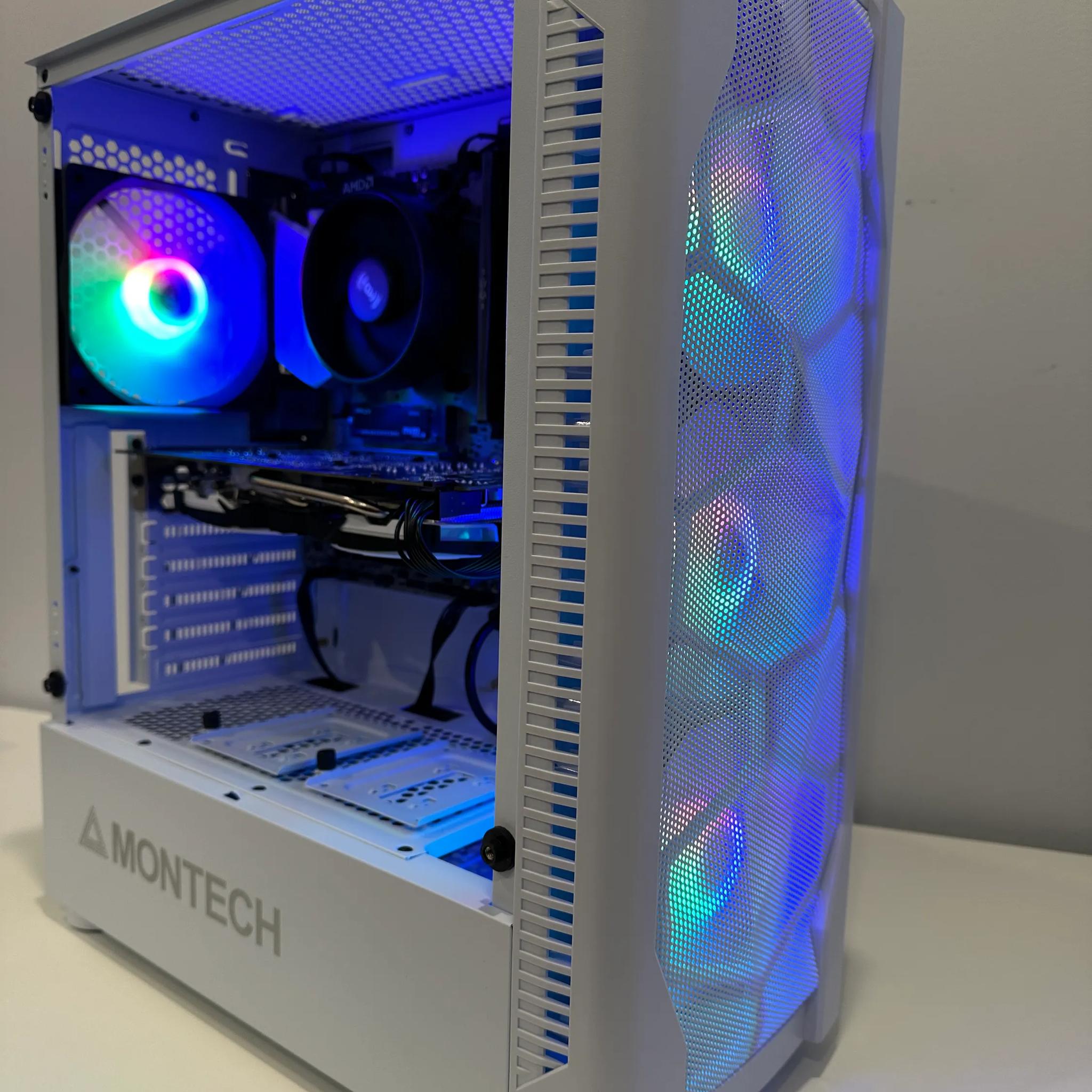 🎮🍭 Gaming PC🎮🍭 -MSI RX 580 ARMOR 4GB-AMD RYZEN Ryzen 3 3100 4/8 CT-16GB DDR4 RAM-512GB NVME