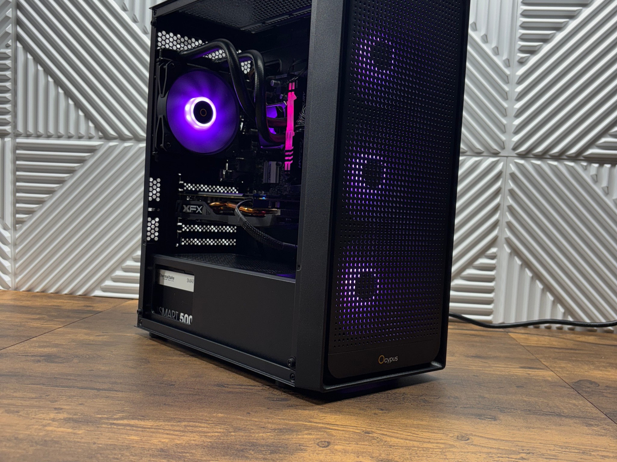 Intel i5-9600K + RX 570 8GB Gaming PC | 16GB RAM | RGB | 740GB Storage SSD + HDD