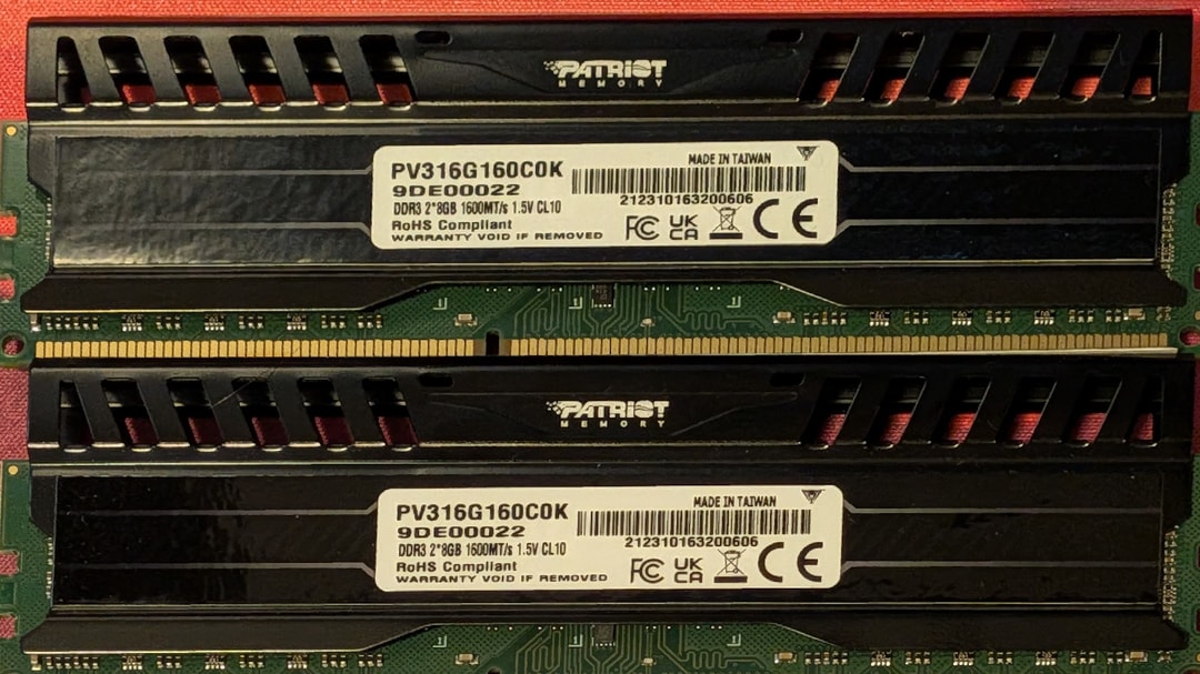 Patriot Viper 16GB (2*8GB) DDR3 1600MT/s | Jawa