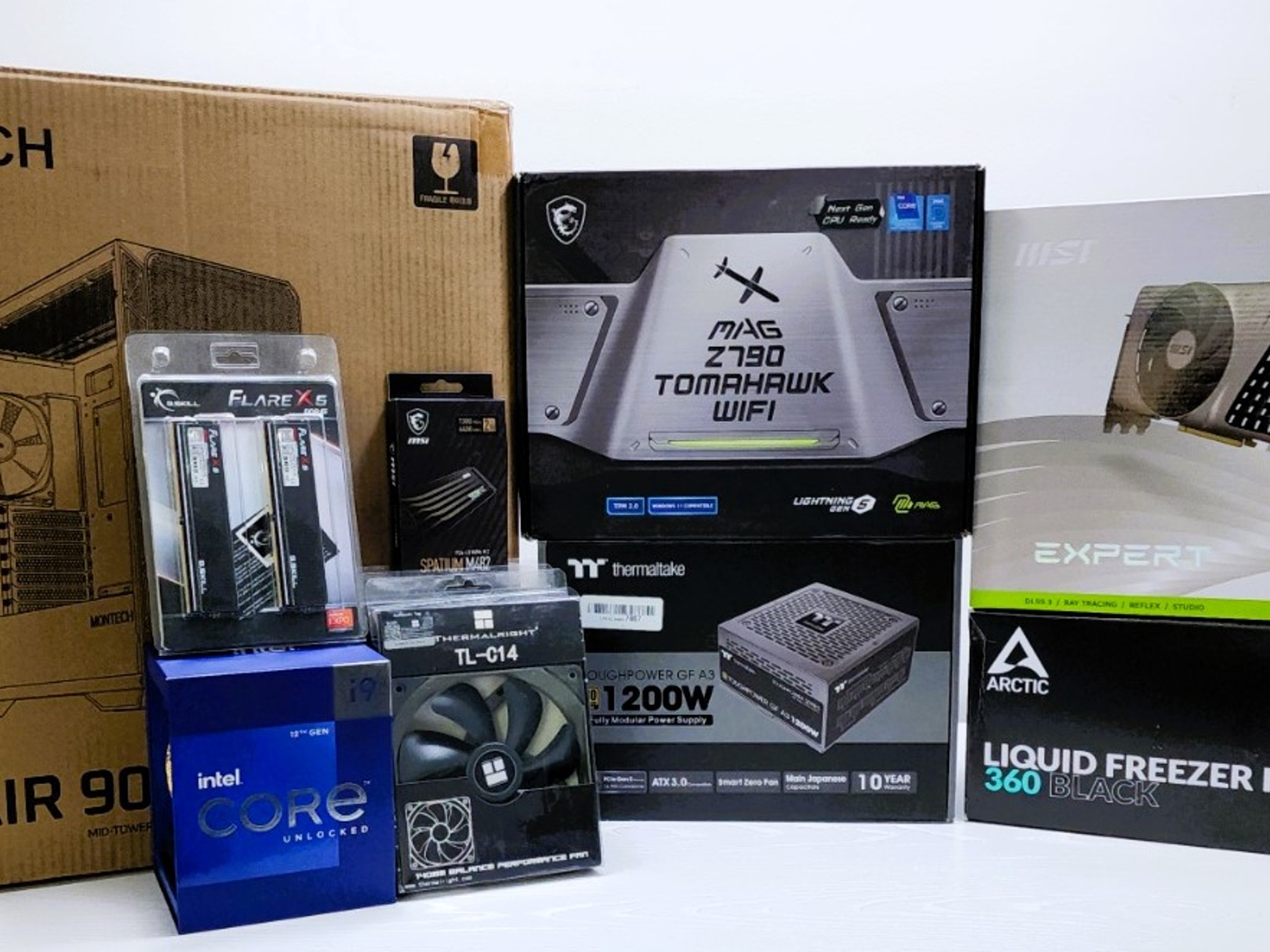 NEW Pure Performance Custom Built Creator & Gaming PC 12900K-4080 Super - READ DESCRIPTION!