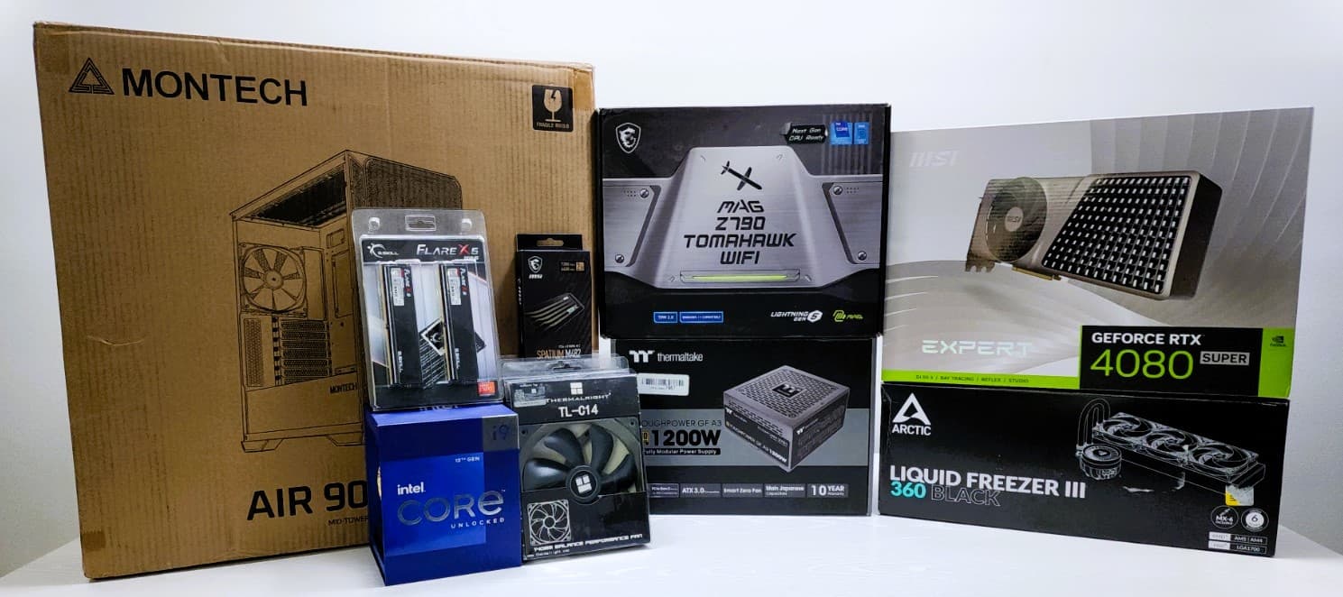 NEW Pure Performance Custom Built Creator & Gaming PC 12900K-4080 Super - READ DESCRIPTION!