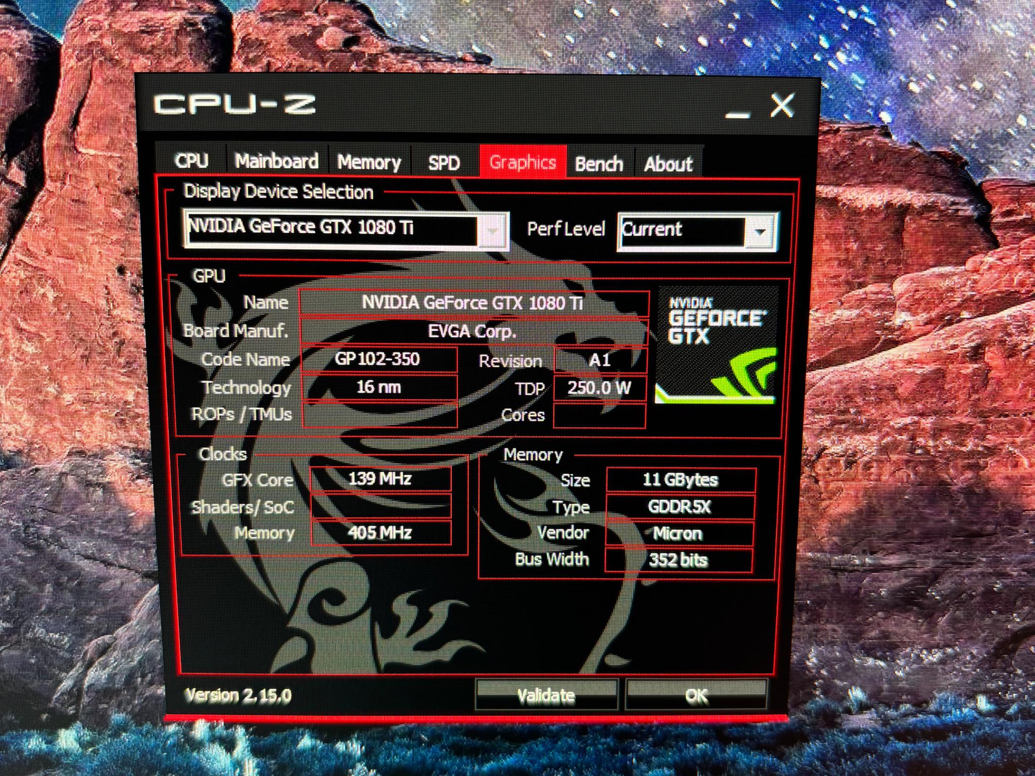 EVGA GTX 1080Ti 11GB