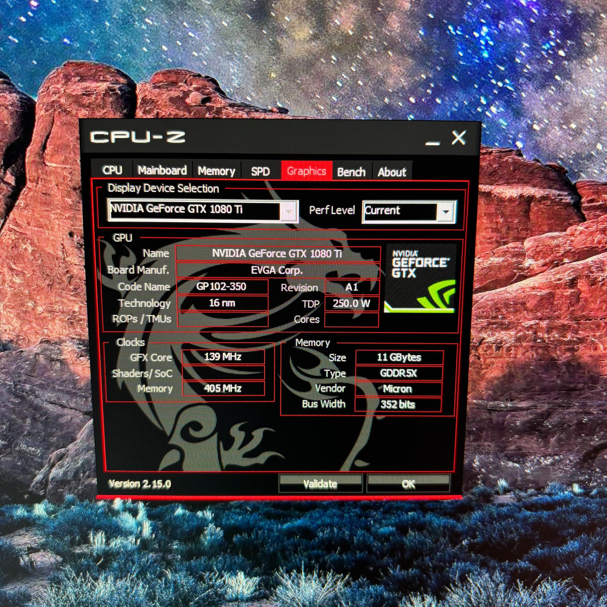 EVGA GTX 1080Ti 11GB