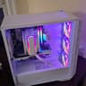❄️🧊👻FROZEN GHOST👻🧊❄️CUSTOM WHITE RTX 3060 12GB|AMD RYZEN 5 3600|ASUS PRIME B550-PLUS|1080P BEAST