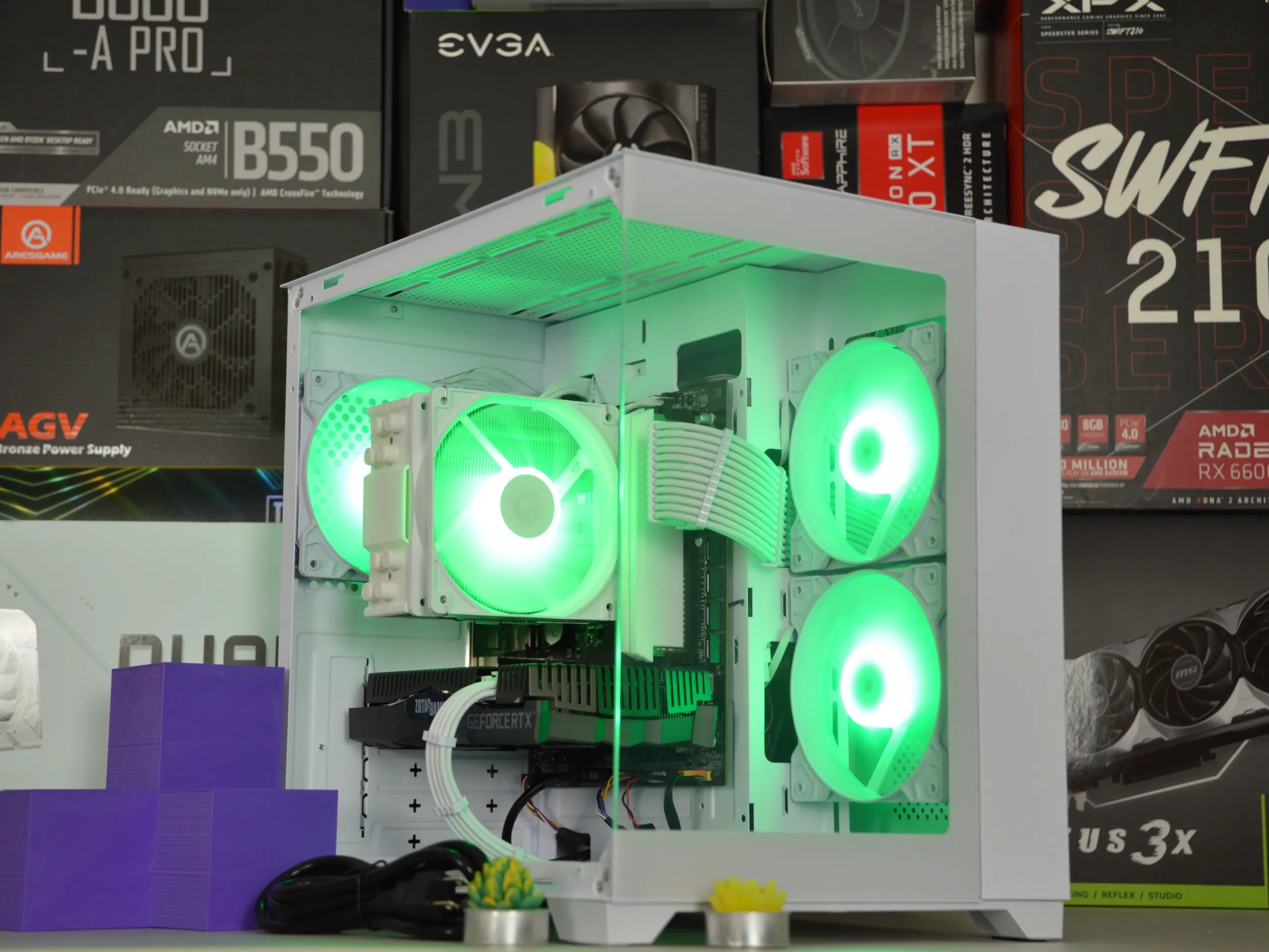 🧊🧊| RTX 2060 6GB | RYZEN 5 4500 | 16GB DDR4 RAM | 1TB NVME SSD | Cold as Ice |
