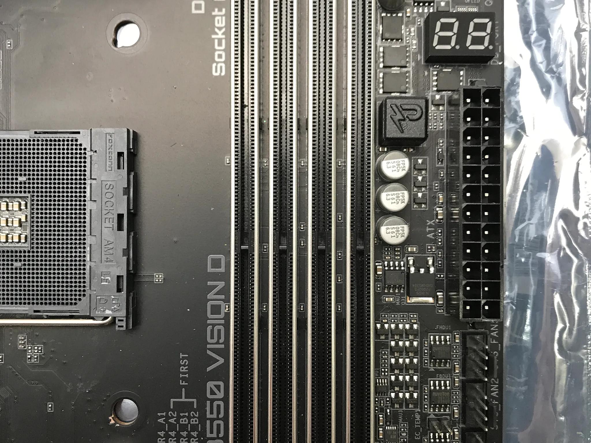 GIGABYTE B550 Vision D AM4, AMD Motherboard | Tested & works