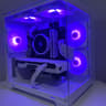 White Gaming Pc Gtx 1660 Super, Ryzen 5 2600, 16gb Ram, 256gb svme ssd