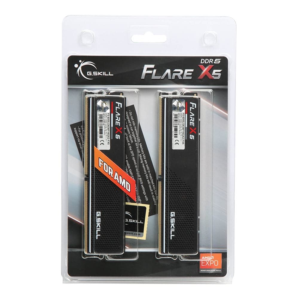 AMD Ryzen 9 9950X3D, ASUS B650-E TUF Gaming WiFi AM5, G.Skill Flare X5 Series 32GB DDR5-6000 CL32