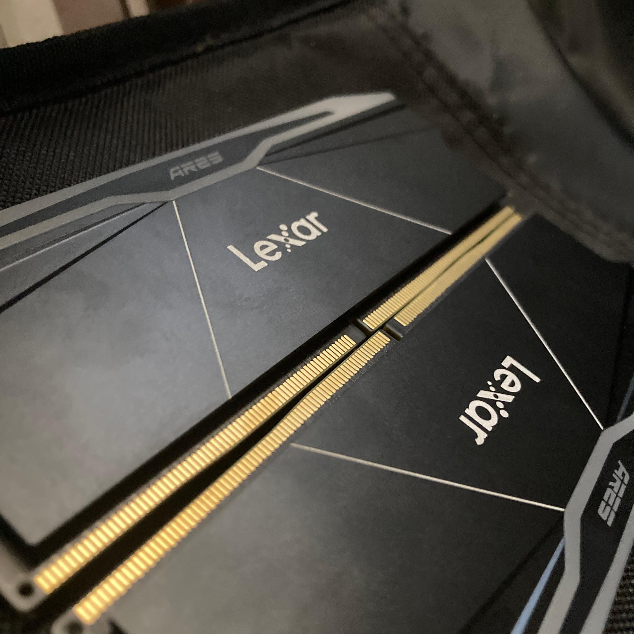 32gb ddr5 6000 Lexar ARES 2nd gen 288-pin