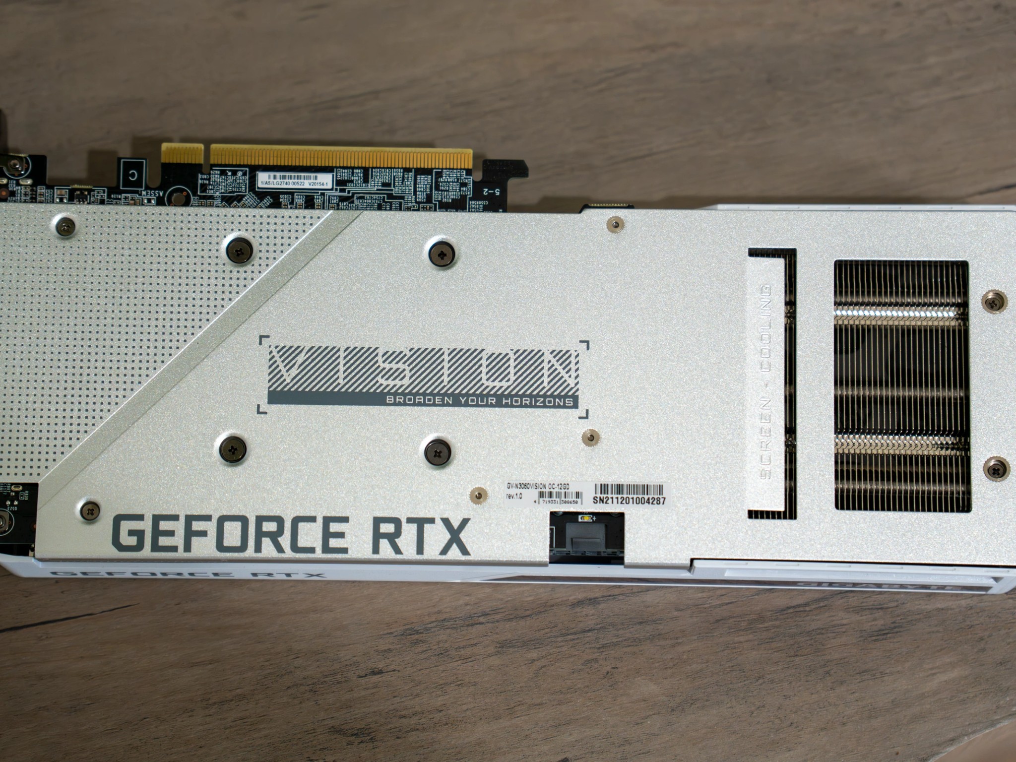 GIGABYTE Vision OC GeForce RTX 3060 12GB