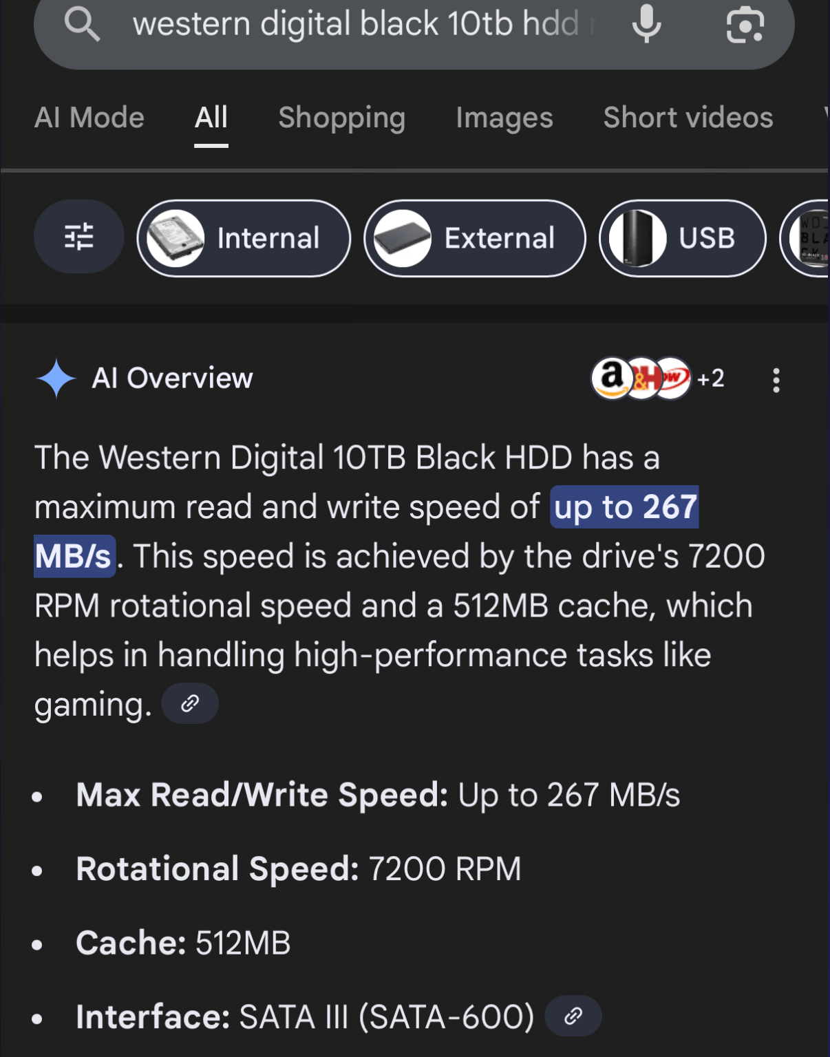 4TB Seagate HDD