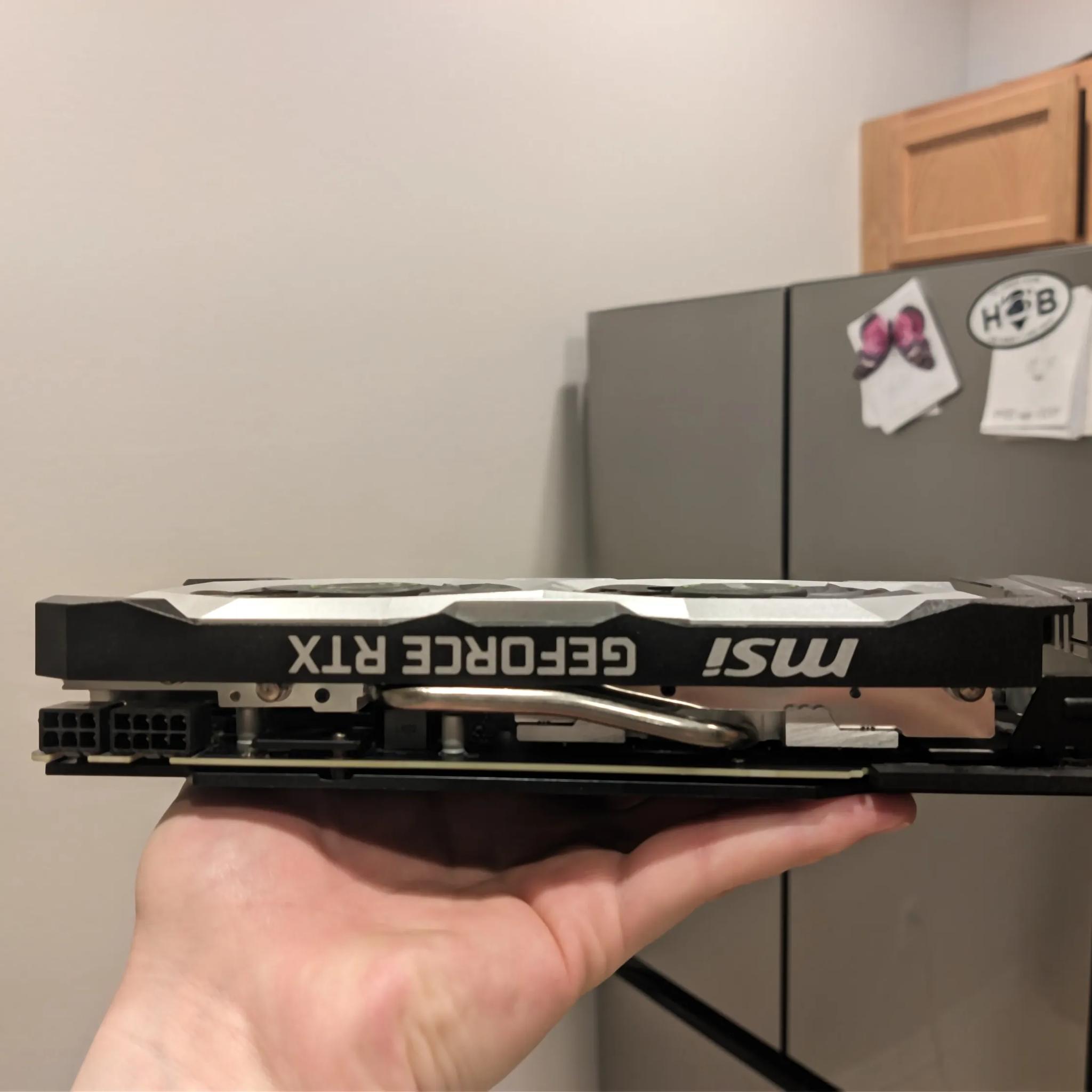 Msi dual fan Nvidia 2070S excellent condition