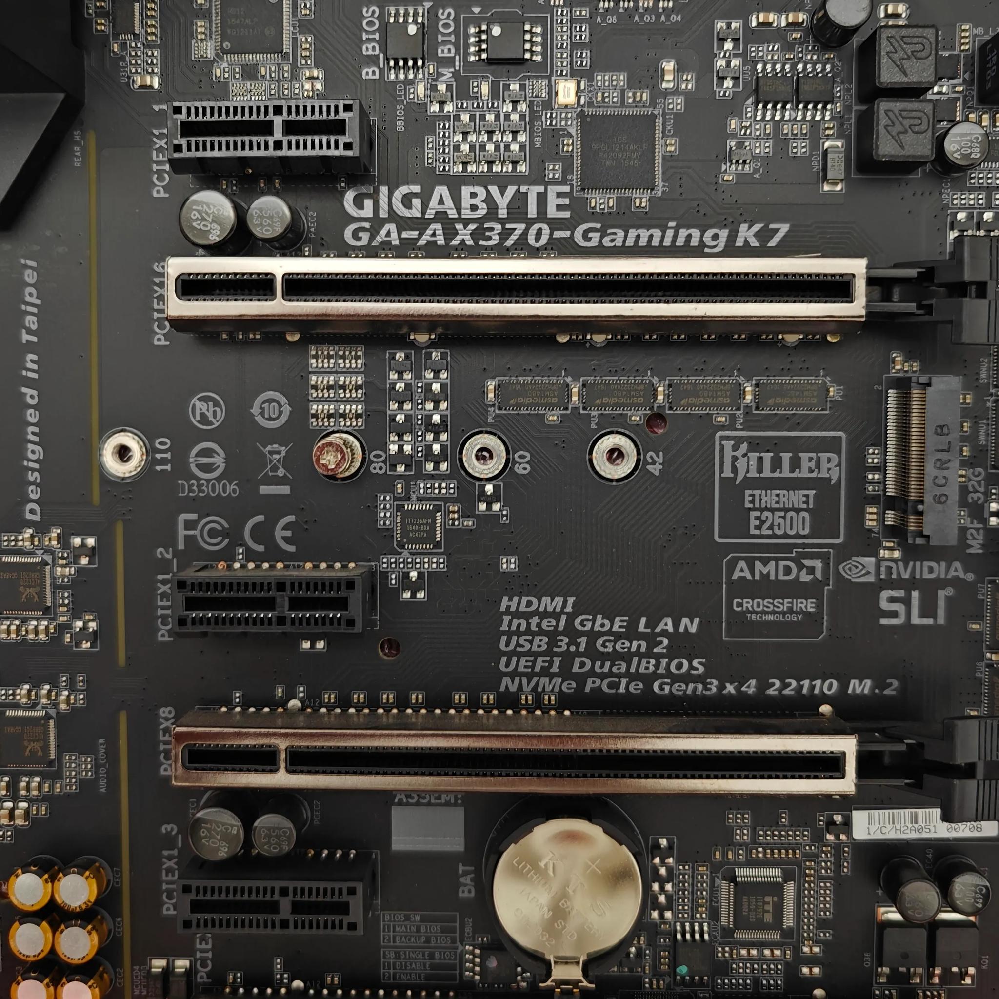 Gigabyte AORUS GA-AX370-Gaming K7 Motherboard Bundle