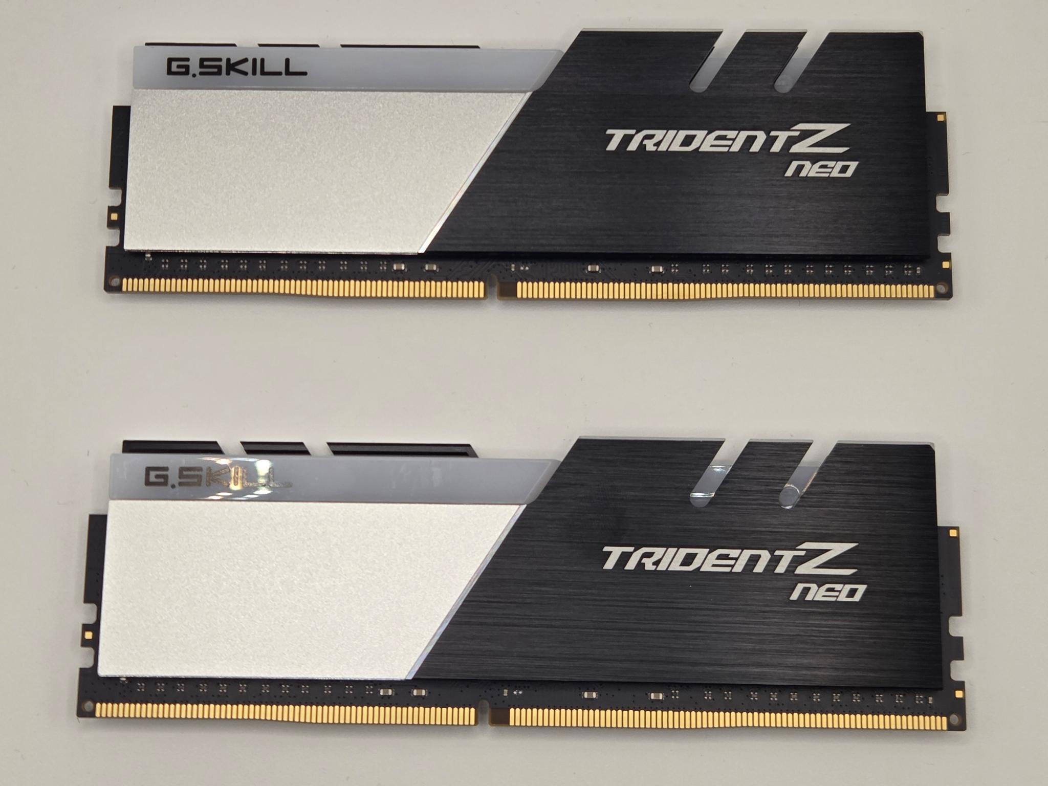 G.Skill TridentZ CL18 DDR4-3600 64gb (32GBx2)