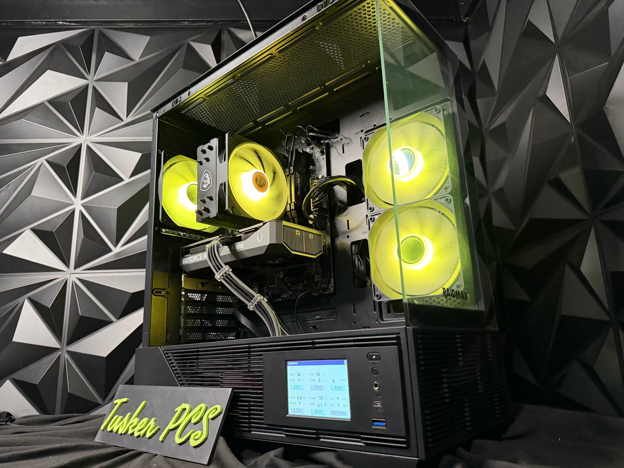 👁️⚡ VISION 1260Ti ⚡👁️ i5 12500| RTX 5060Ti| 16 GB DDR4| 1 TB NVMe| 650W PSU