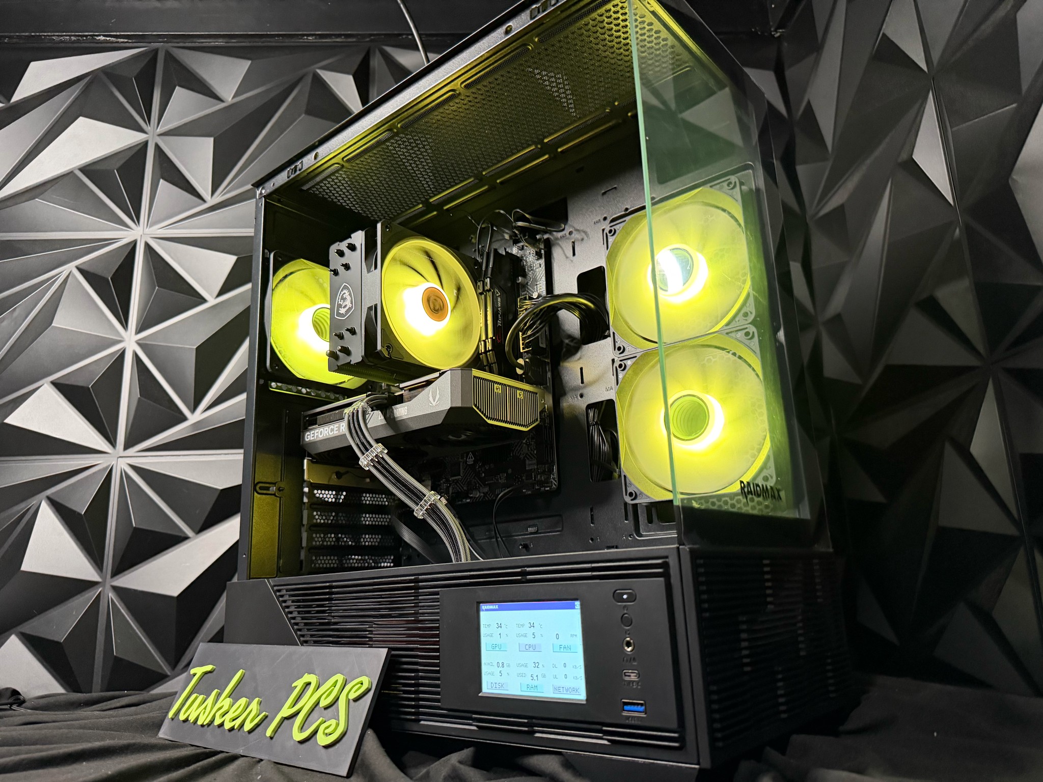 👁️⚡ VISION 1260Ti ⚡👁️ i5 12500| RTX 5060Ti| 16 GB DDR4| 1 TB NVMe| 650W PSU