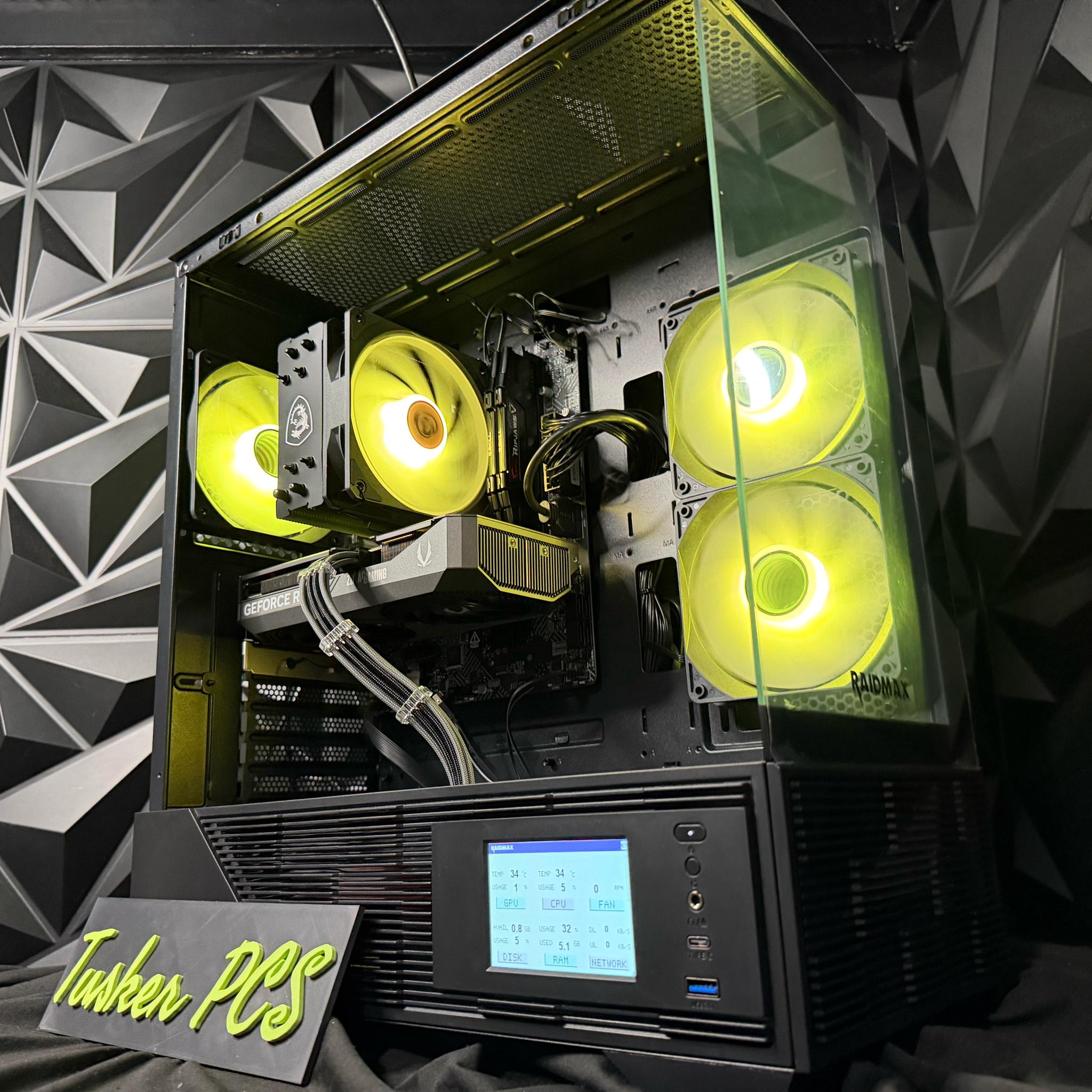 👁️⚡ VISION 1260Ti ⚡👁️ i5 12500| RTX 5060Ti| 16 GB DDR4| 1 TB NVMe| 650W PSU