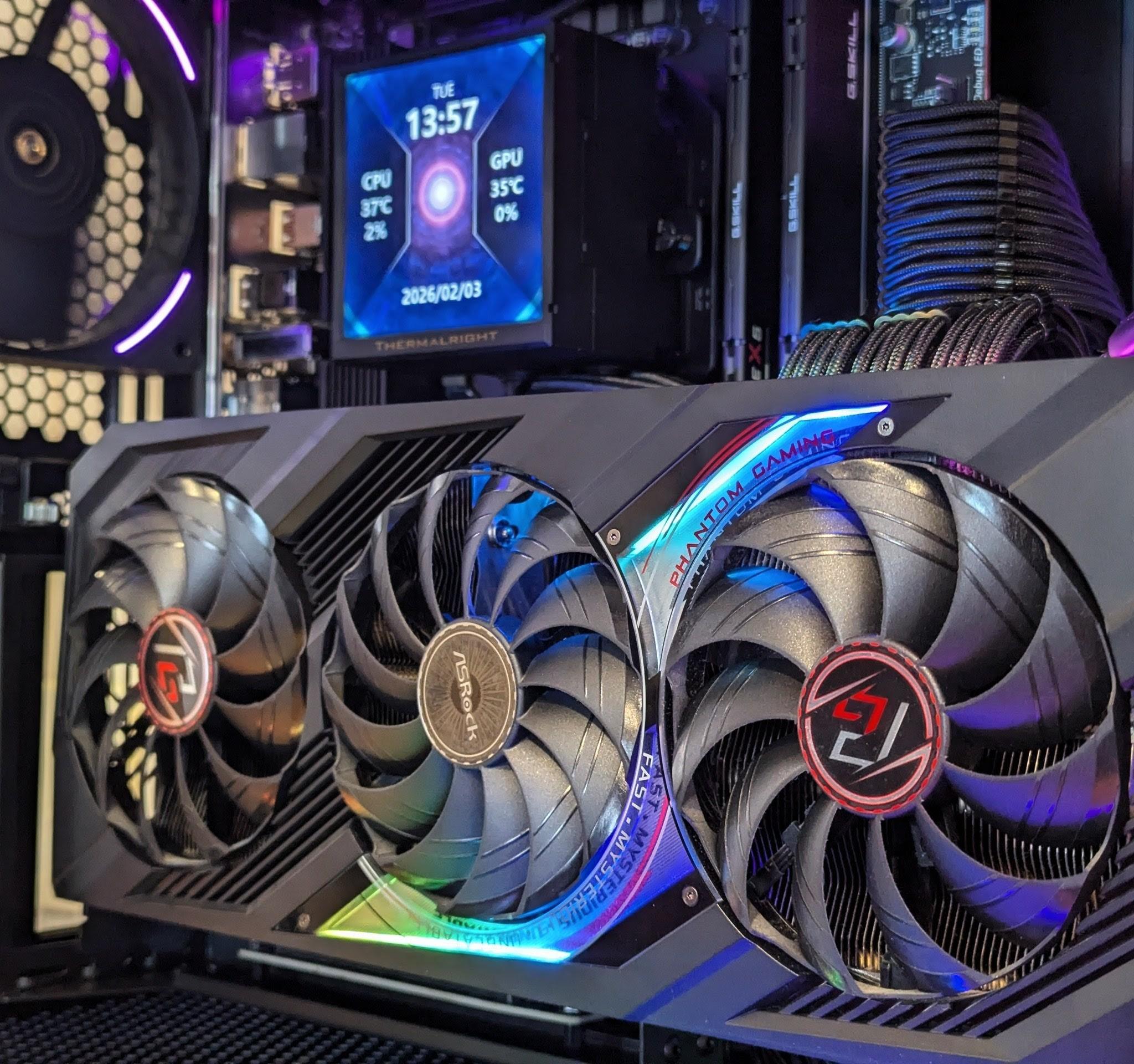 🌑 Ryzen 7 7800X3D + RX 7900 XTX | 32GB DDR5 | 2TB SSD | Stealthy ARGB Build 🌑