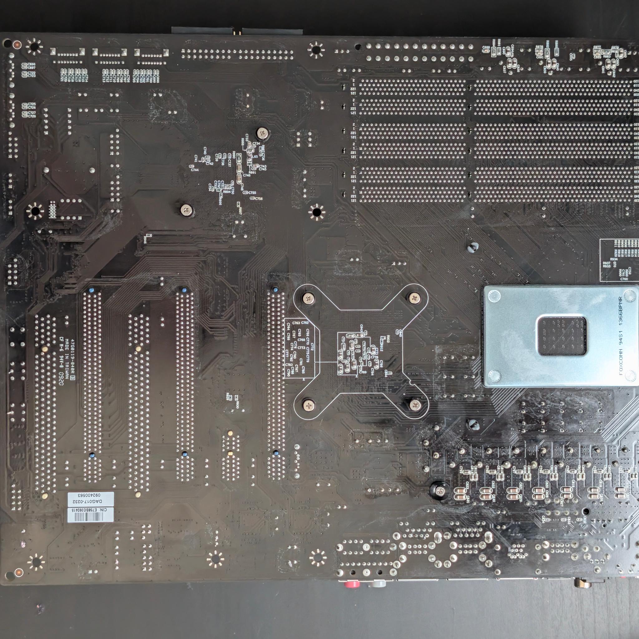 Evga X58 SLI with i7-920 LGA 1366 Intel (132-BL-E758-A1) Motherboard No POST