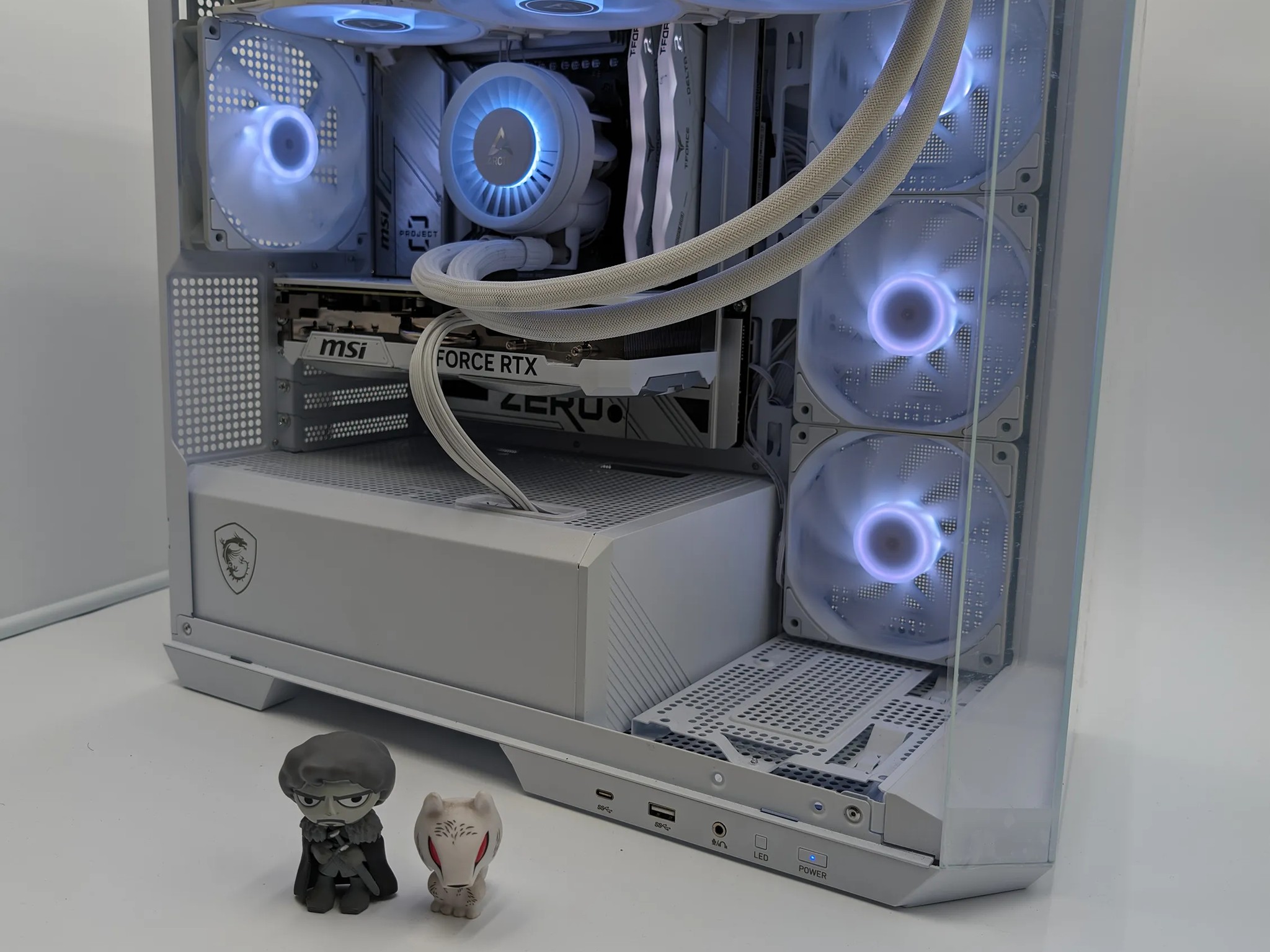 🟩 EMERALD ZERO 🟩 MSI Project Zero - AMD Ryzen 7600x - NVIDIA 4070 Ti Super - 32GB DDR5 - 1TB - 4k