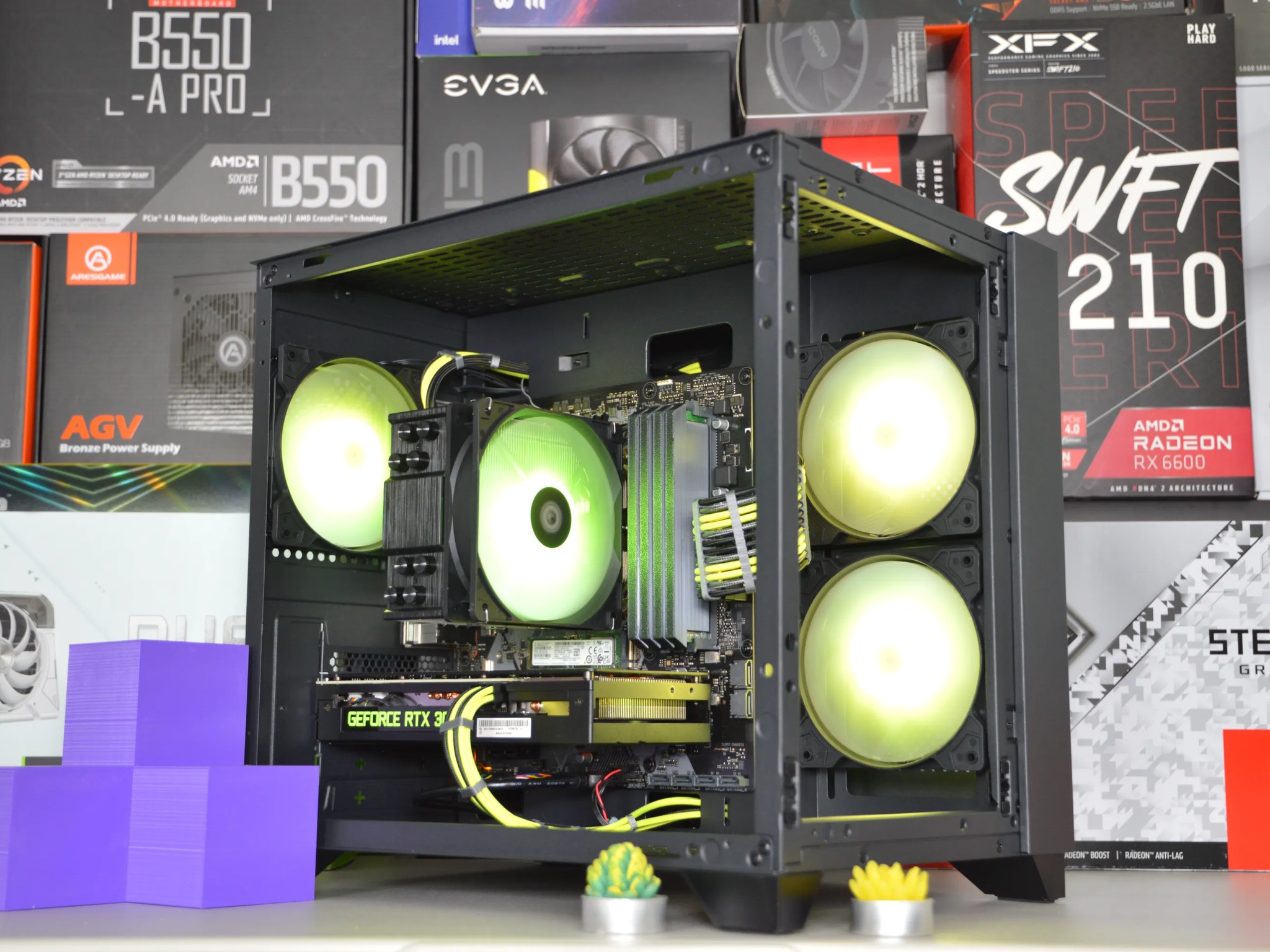 🐝🐝| RTX 3060 12GB | RYZEN 5 5500 | 32GB DDR4 RAM | 1TB NVME SSD | Bee Sting 5.0 |