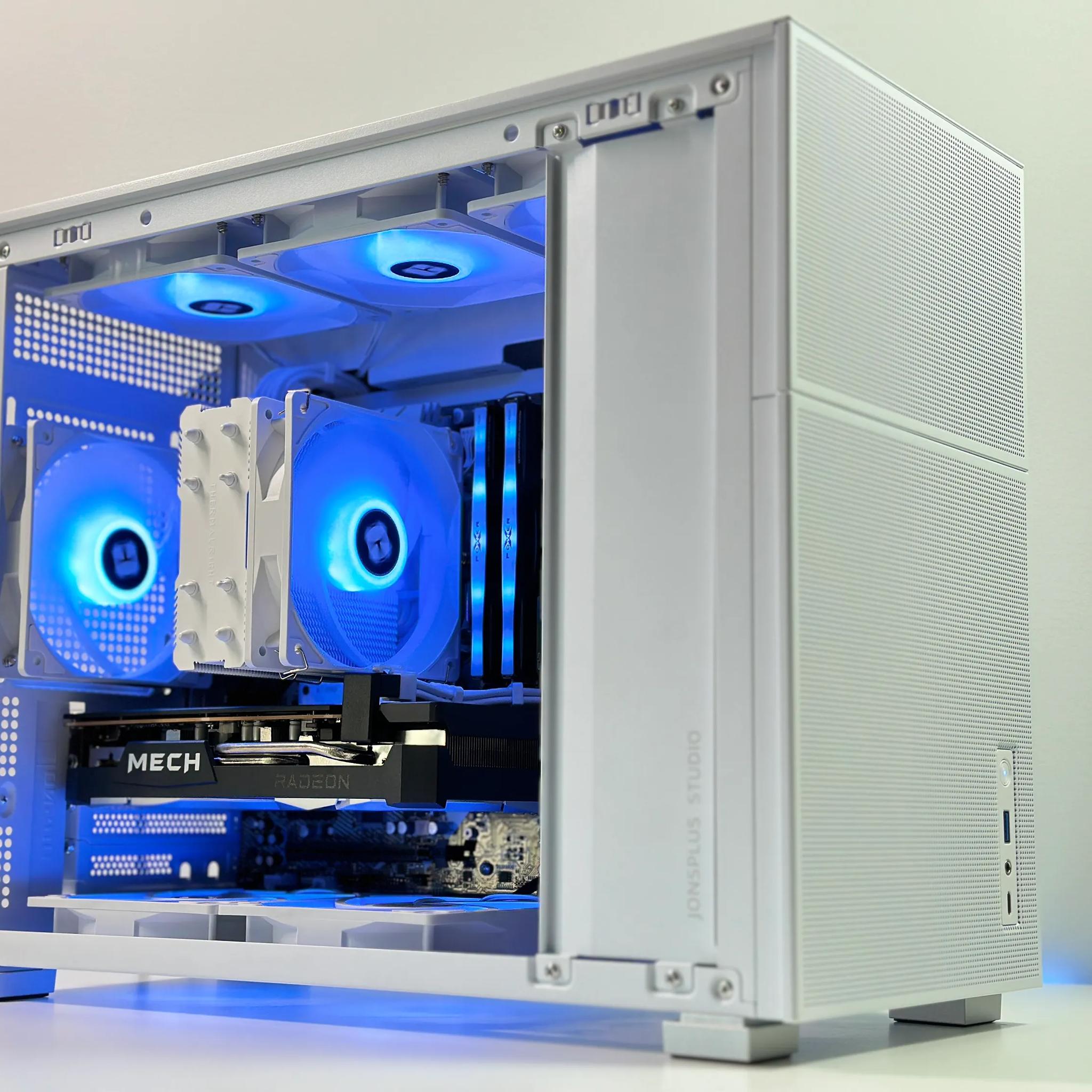 💜Gaming PC💜AMD RX 6650 XT 8GB🌚Intel i5 10400F 6-core🌚16GB DDR4🌚1TB  NVME