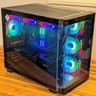🌈 Ryzen 5 5600XT + RX 7700 XT Gaming PC | 1440p Gaming | Premium RGB Build w/ LCD Liquid Cooler