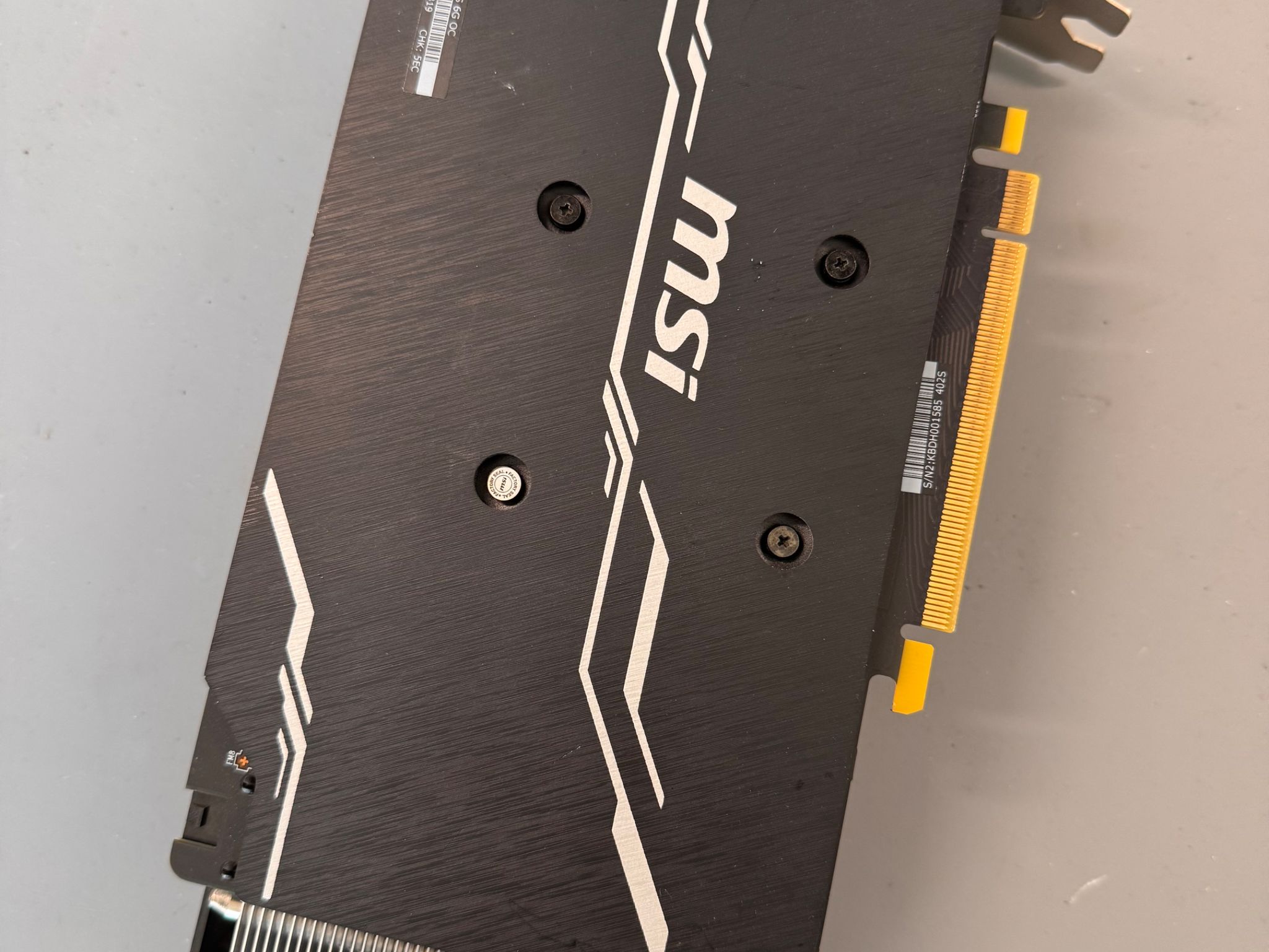 MSI NVIDIA GeForce GTX 1660 Super VENTUS XS OC 6GB GDRR6 Graphics Card