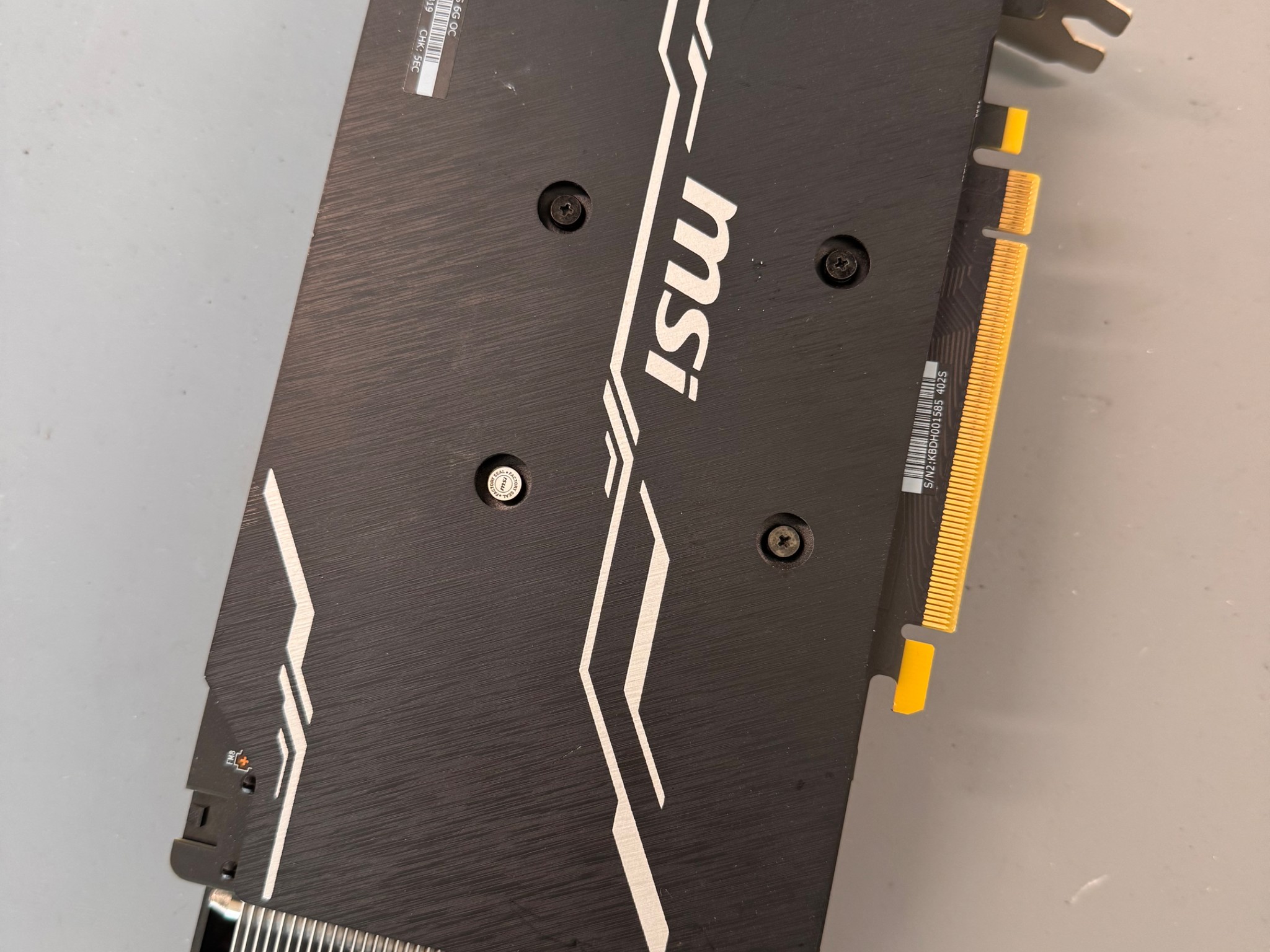 MSI NVIDIA GeForce GTX 1660 Super VENTUS XS OC 6GB GDRR6 Graphics Card