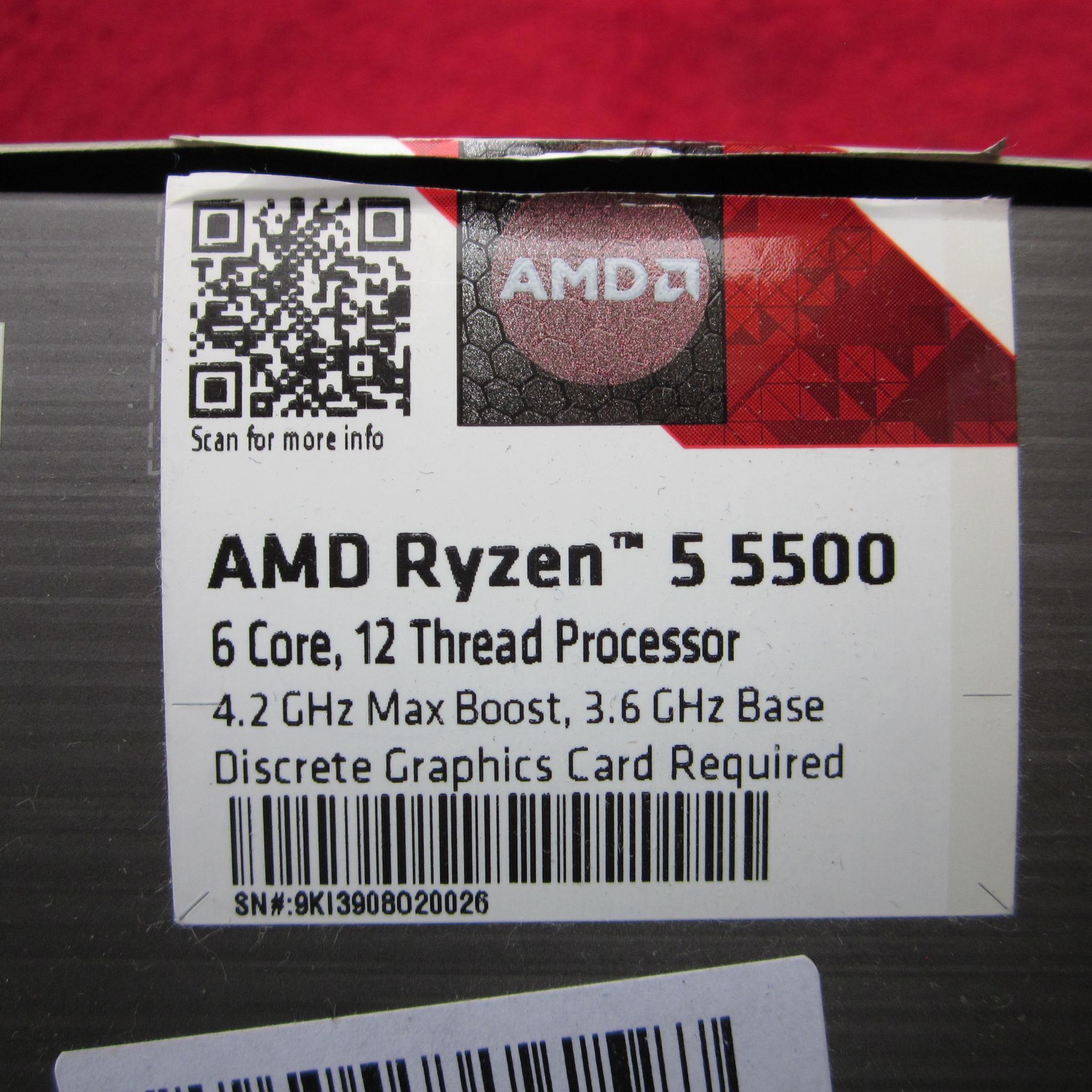 AMD Ryzen 5 5500 + Gigabyte B450M  DS3H WiFi + 16Gb DDR4 3200