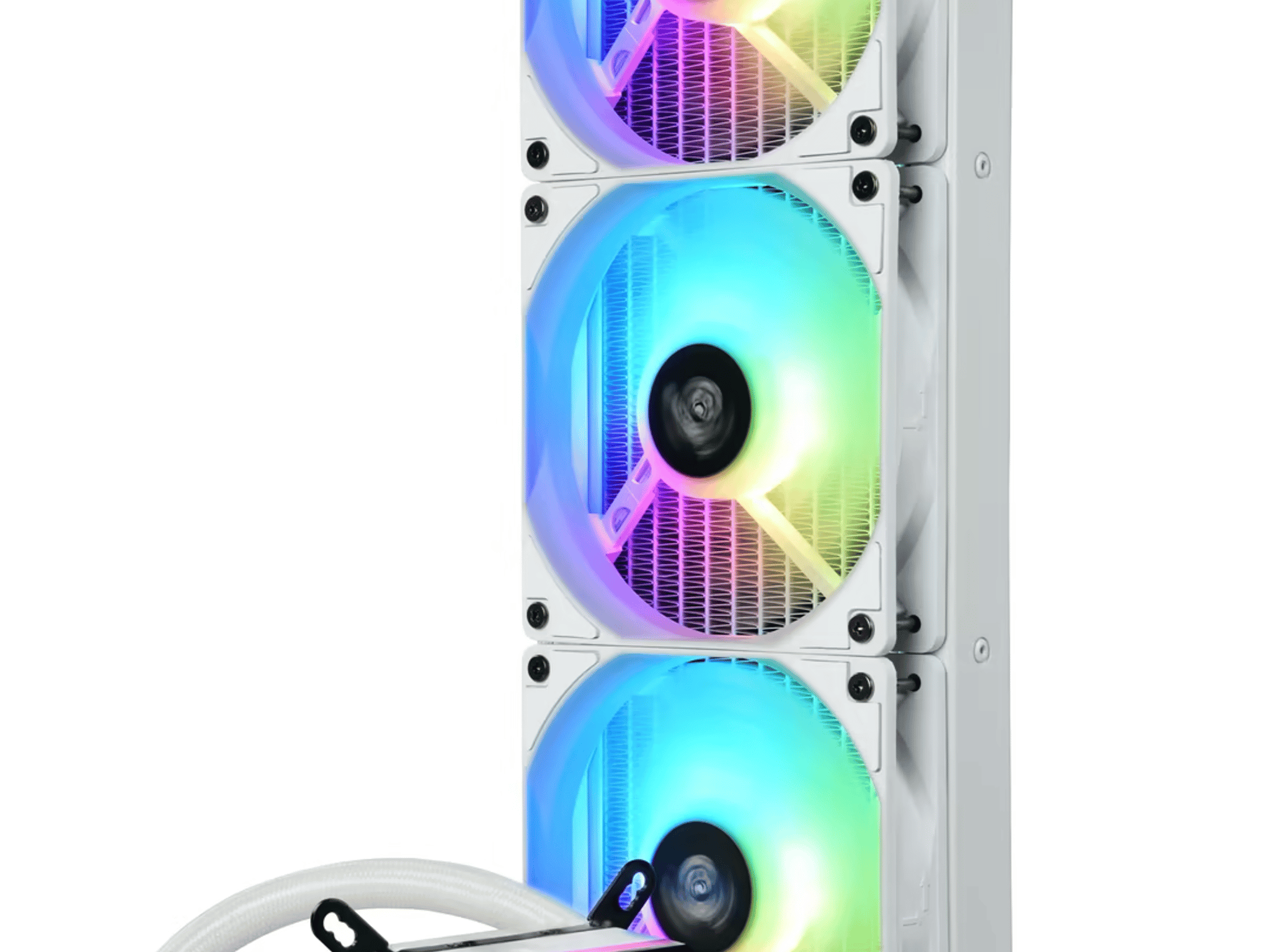 Enermax LIQMAX III 360mm aRGB Liquid CPU Cooler - White + LGA 1700 Bracket