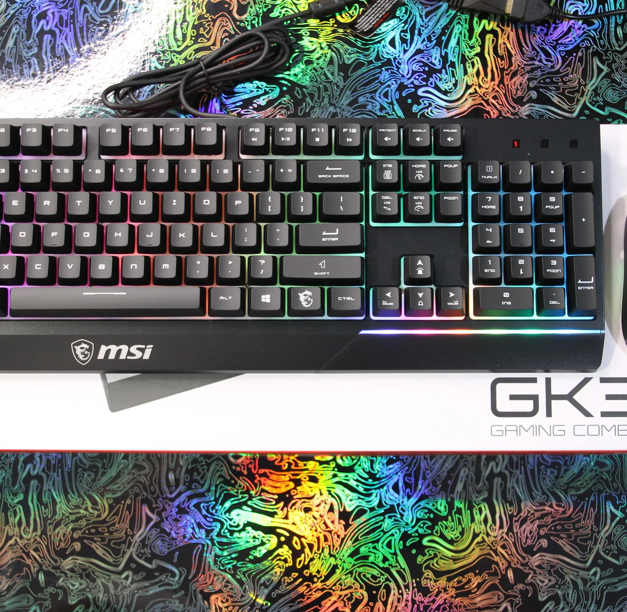 Beginner Peripheral Bundle // MSI Vigor GK30 Keyboard & MSI Clutch GM11 Mouse Combo