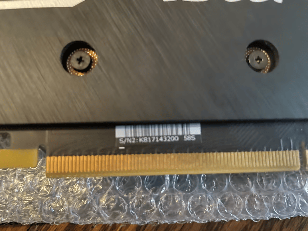 MSI GTX 1660Ti Ventus XS 