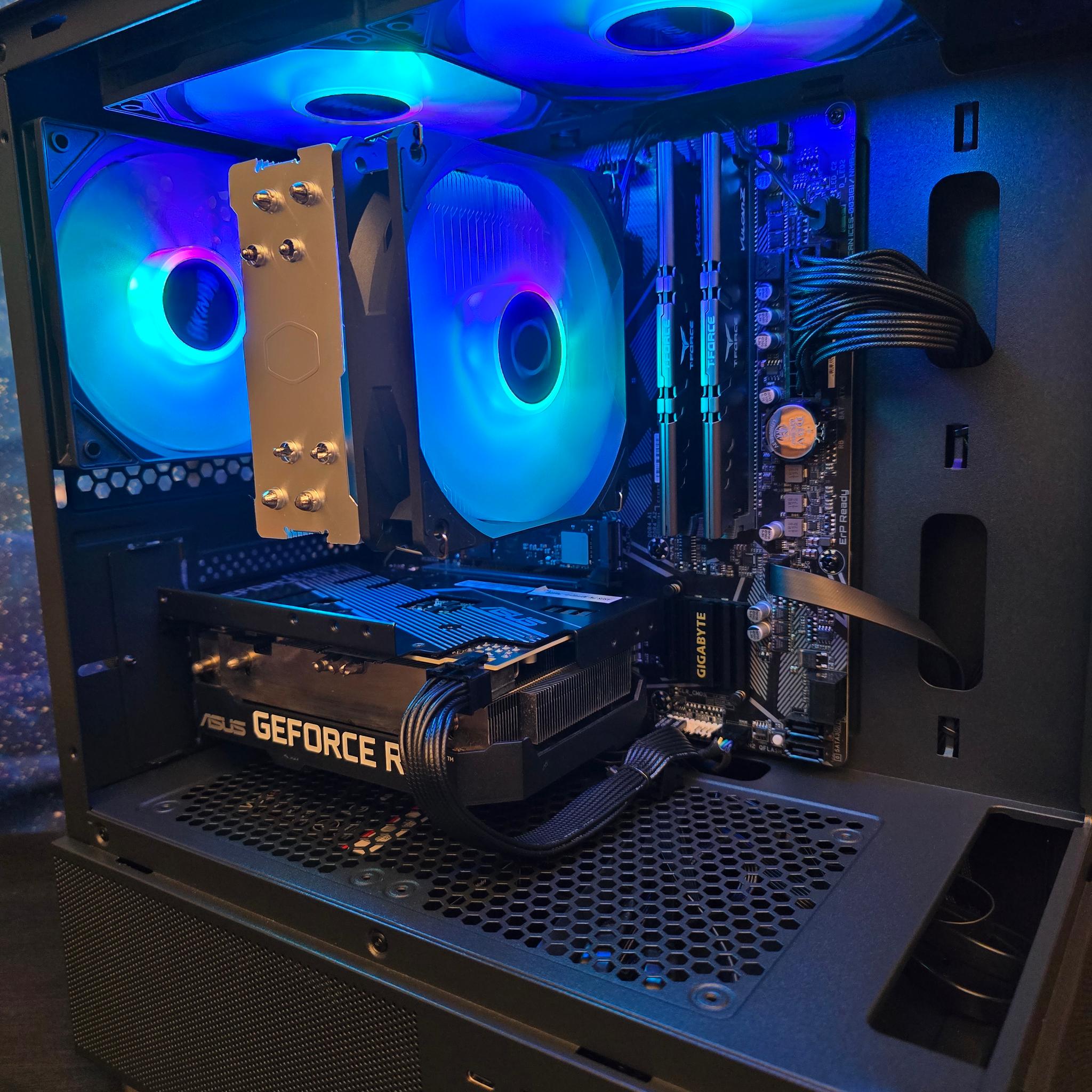 1440P ENTRY LEVEL PC | RTX 3060 12GB | Ryzen 5 5500 | B550M | 16GB DDR4 | 1TB STORAGE