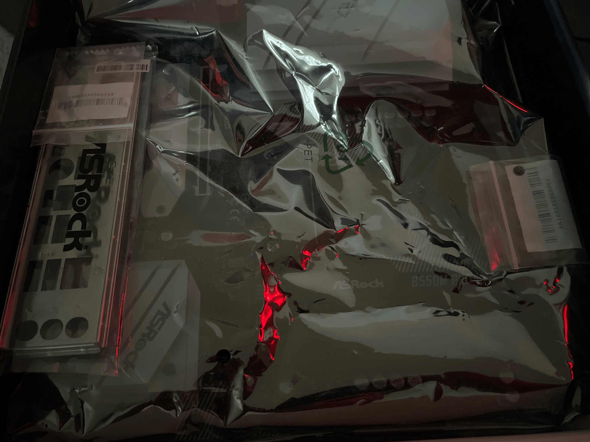 Broken AsRock B550m Pro4 Micro ATX AM4 Motherboard 