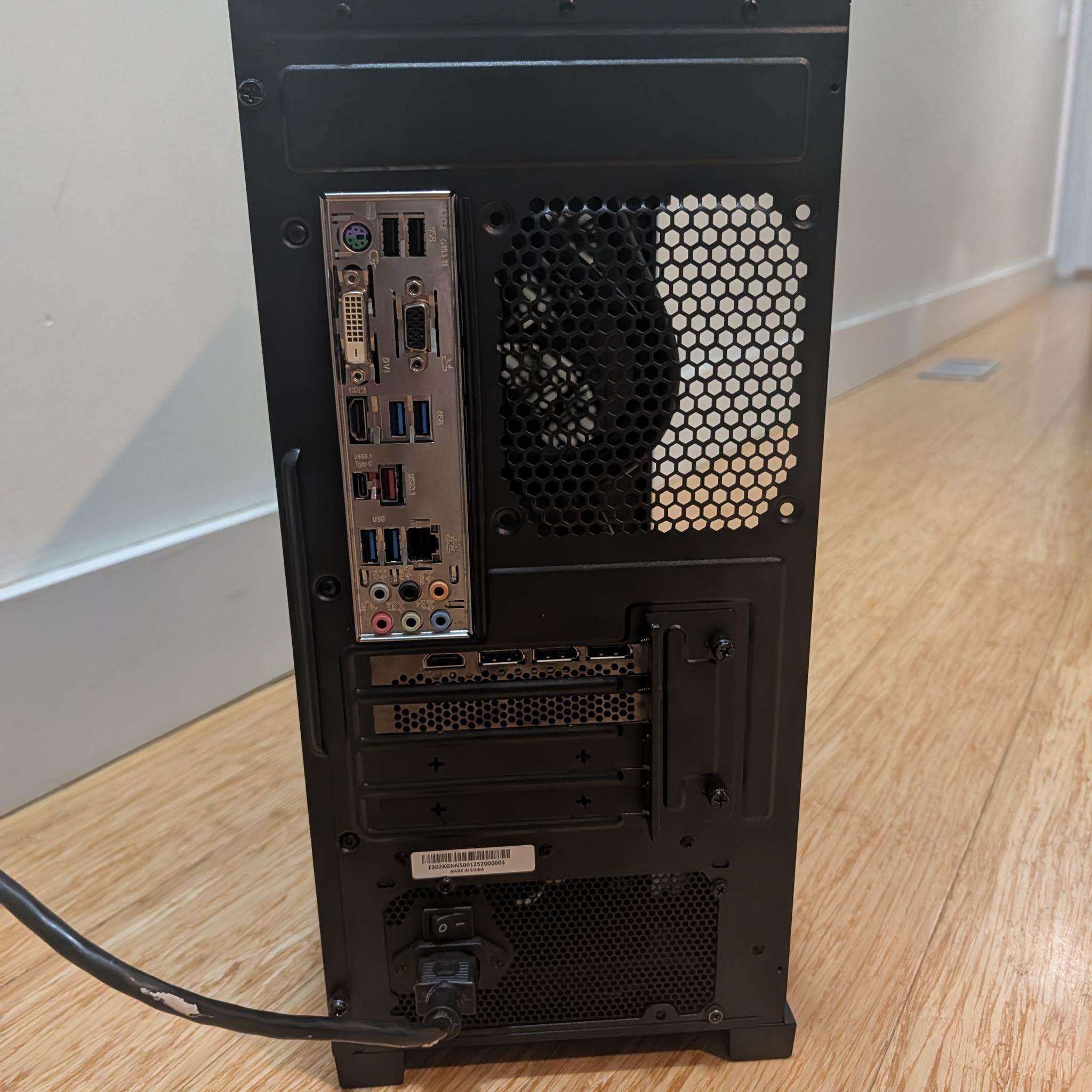 Custom No RGB AIO Gaming PC | RTX 3070 | I5 9400F | 2.2TB NVME/HDD | 16GB | H370M | Montech PC case|