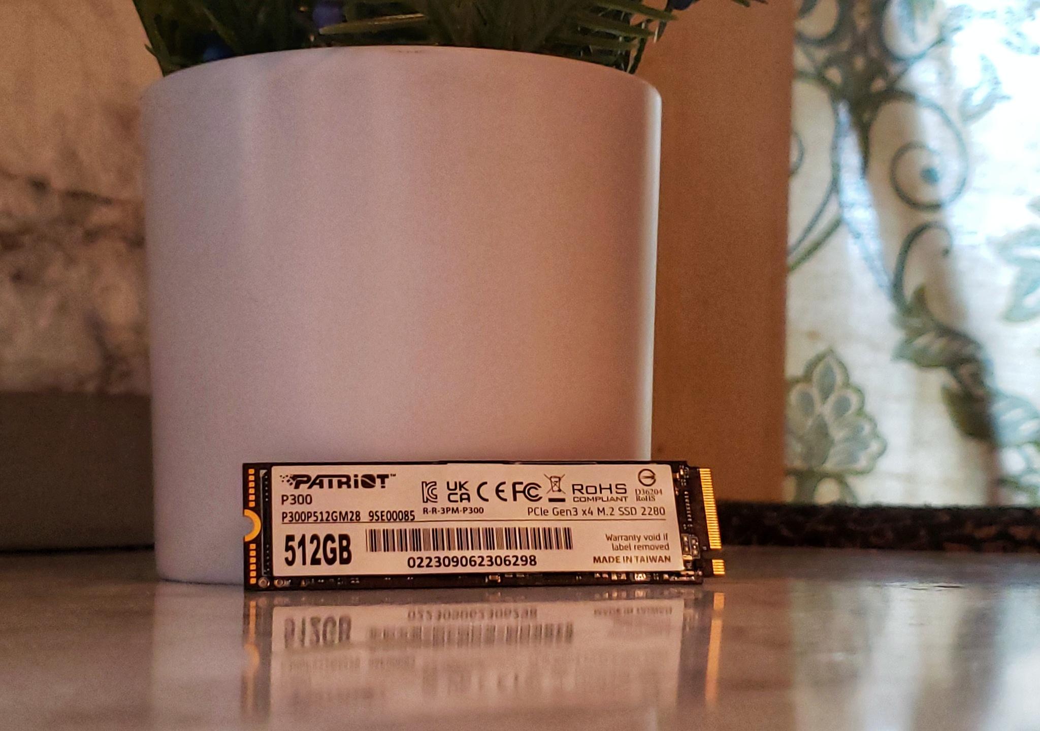 512GB Patriot P300 M.2 NVME SSD
