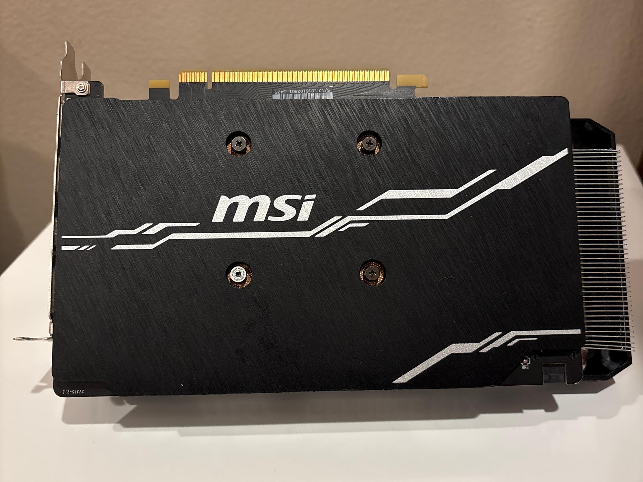 Last chance! 💻 MSI RTX 2060 6GB!🔥