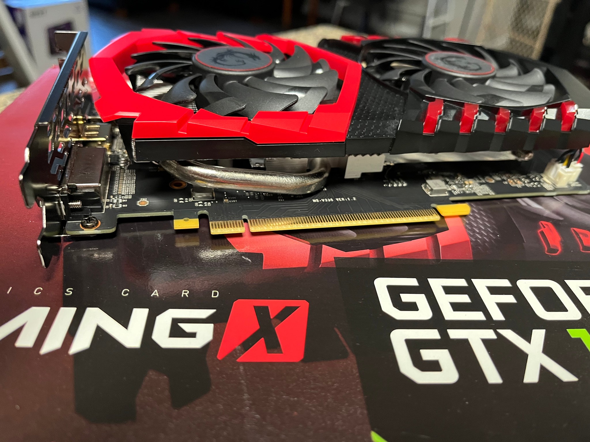 MSI GTX 1050 TI Gaming X