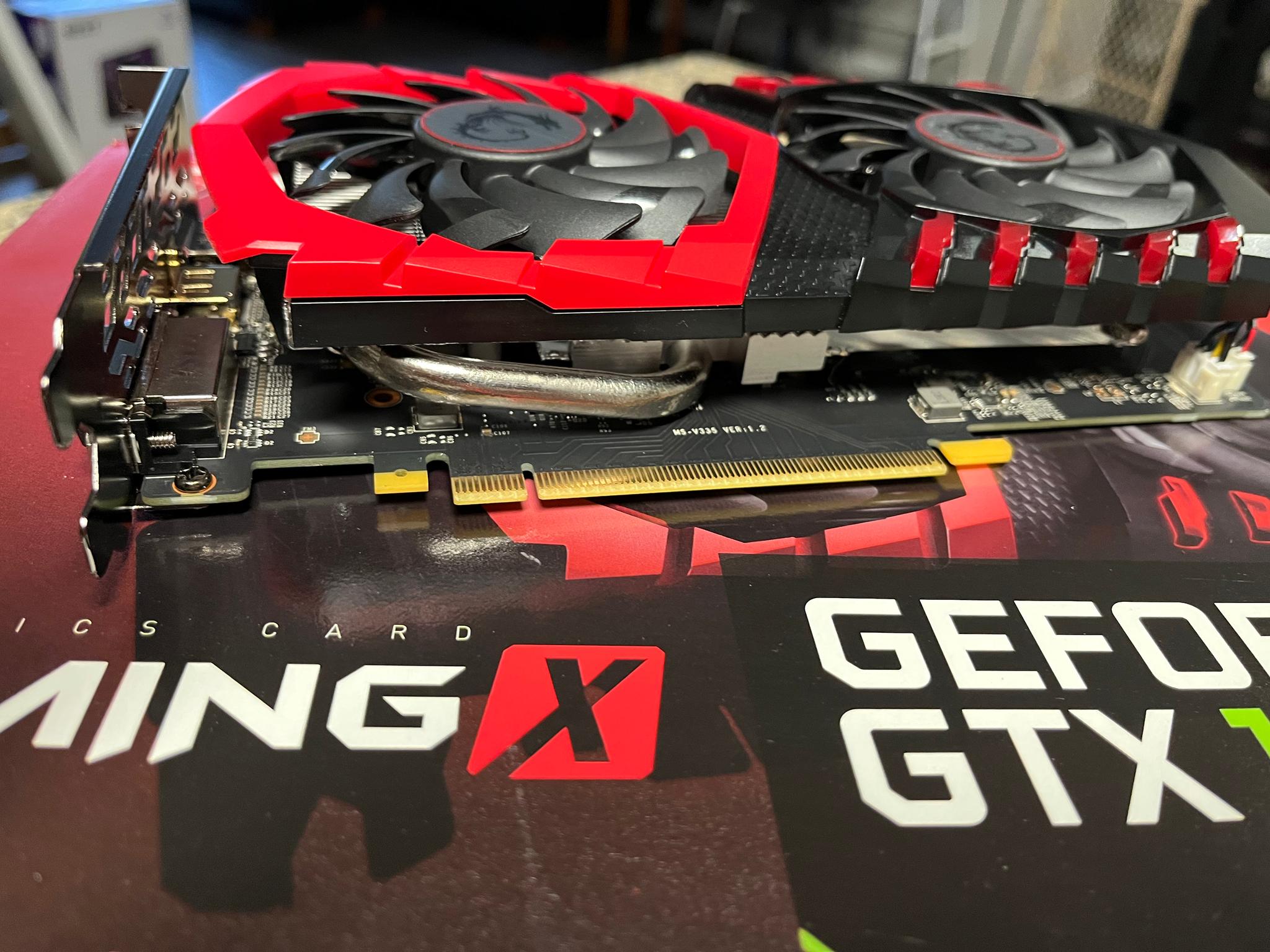 MSI GTX 1050 TI Gaming X